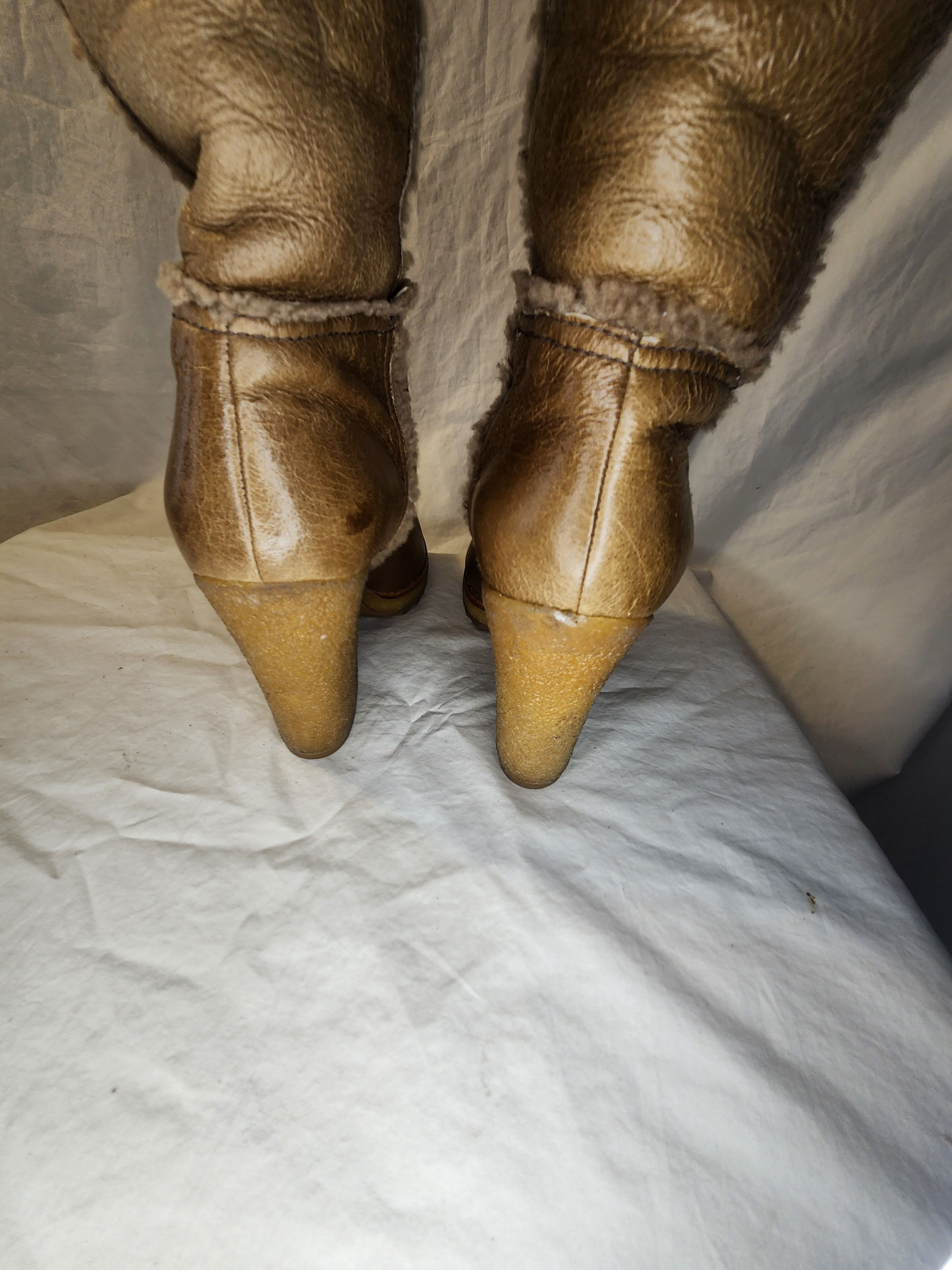 Prada sheepskin distressed Size US 7 / IT 37 - 7 Thumbnail