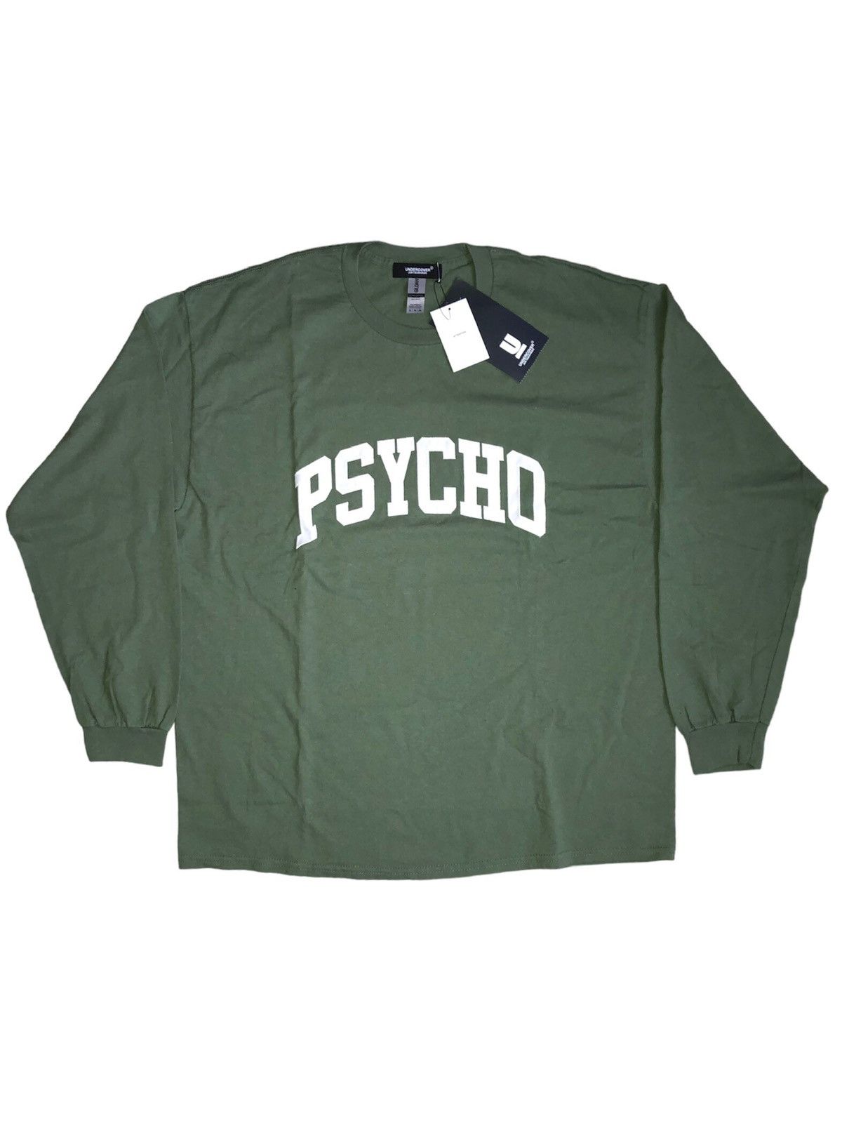 image of Undercover Psycho Long sleeve Long Sleeve Tee Jun Takahashi in Green, Men's (Size XL)