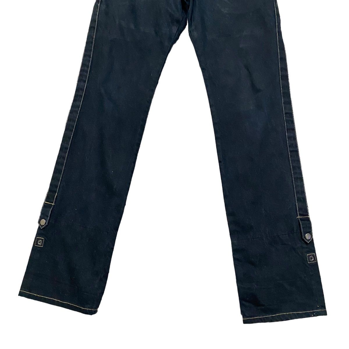 PPFM PPFM Checkered Denim Jeans Cropped Size US 31 - 7 Thumbnail