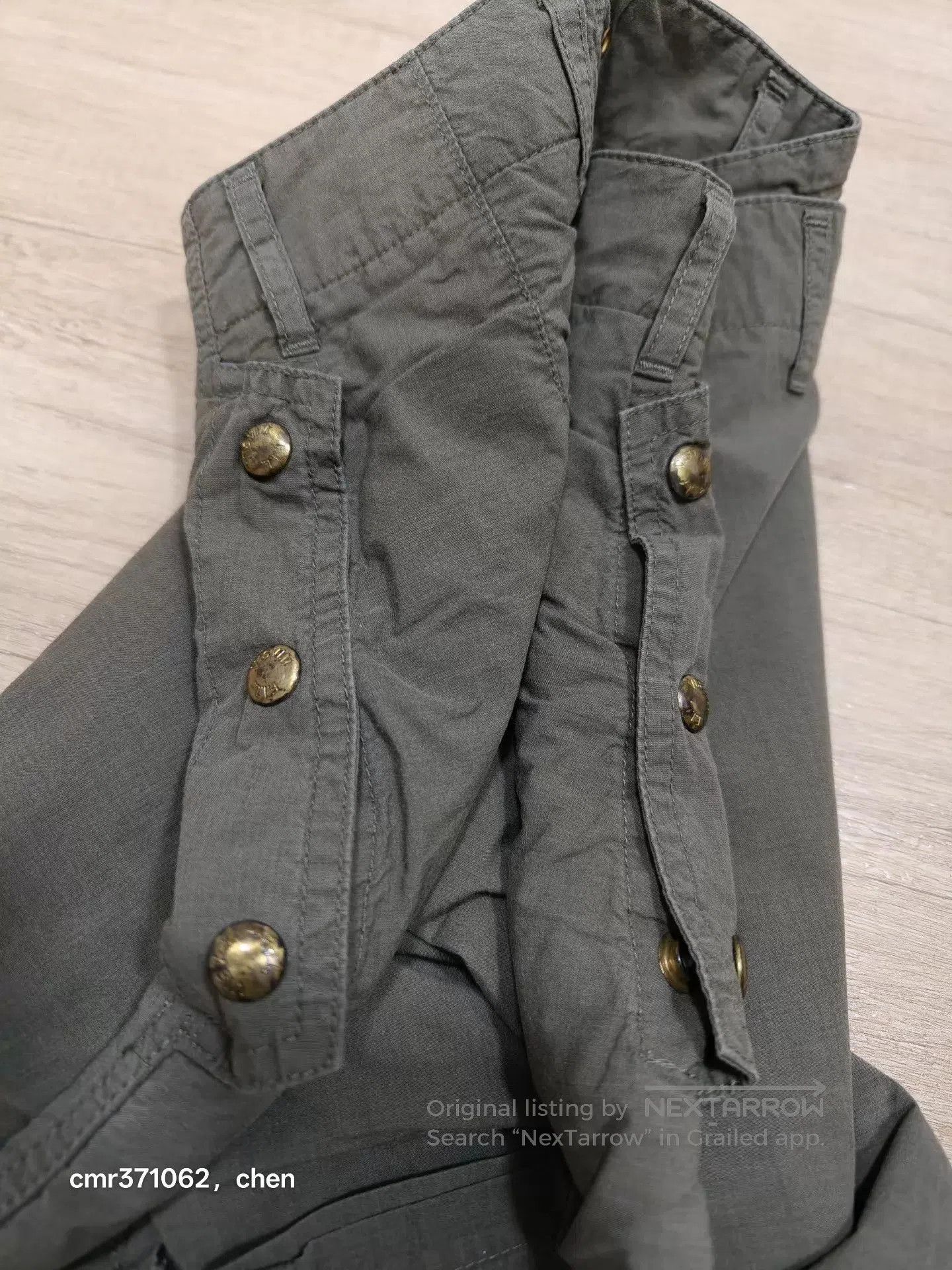 Visvim Green Casual Cargo Pants Size 32. Size US 32 / EU 48 - 6 Thumbnail