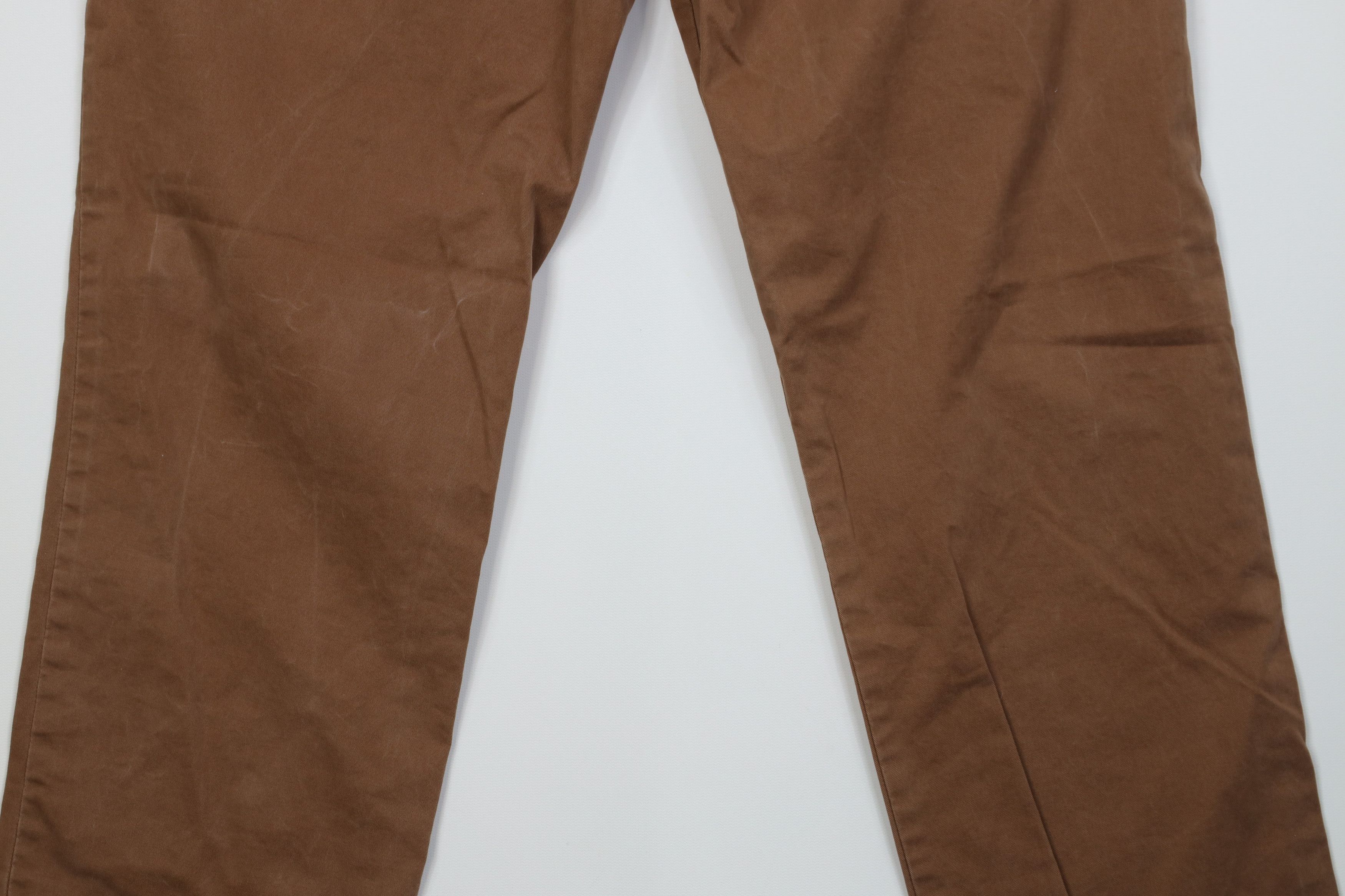Ralph Lauren Vintage Y2K Ralph Lauren Straight Fit Chino Pants Brown Size US 32 / EU 48 - 12 Thumbnail