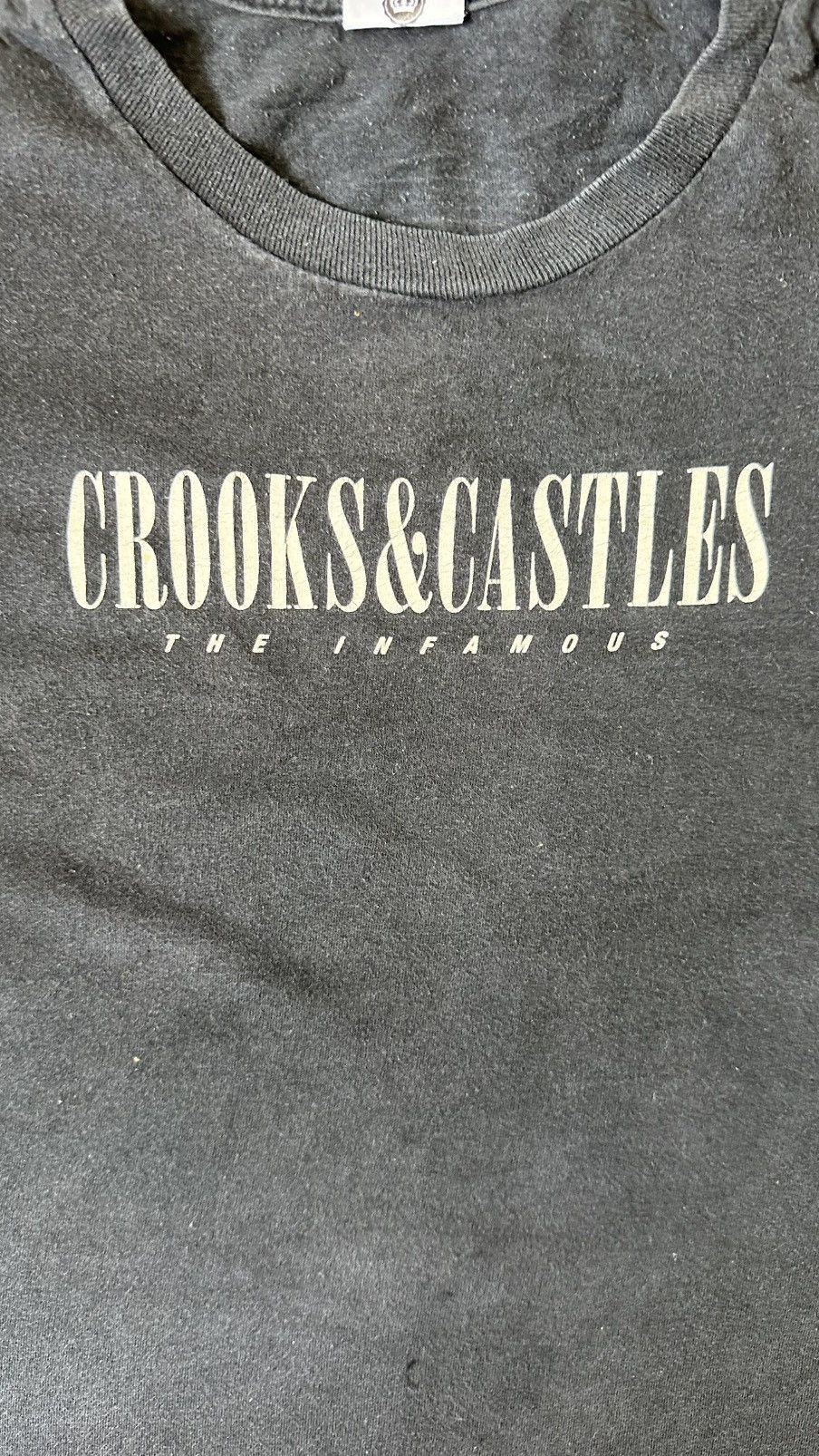 Crooks & Castles VINTAGE CROOKS AND CASTLES THE INFAMOUS WELL FADED TEE Size US L / EU 52-54 / 3 - 2 Thumbnail