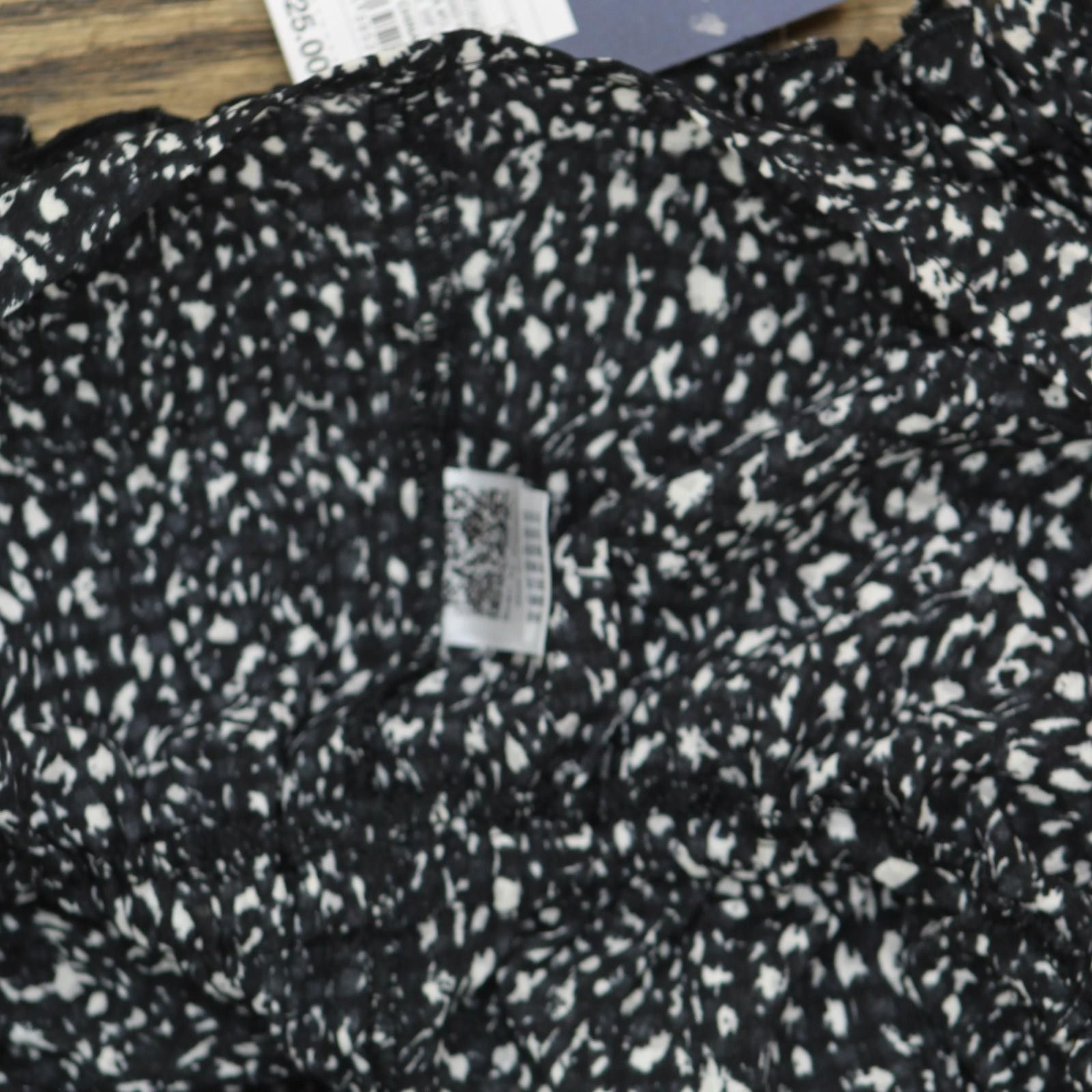 Designer Nwt Universal Thread Long Blouse 92235285 Black Abstract M Size M / US 6-8 / IT 42-44 - 4 Thumbnail