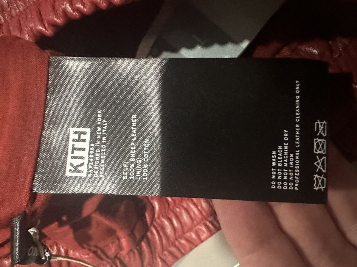 KITH LEATHER TURBO SHORT - ALLURE