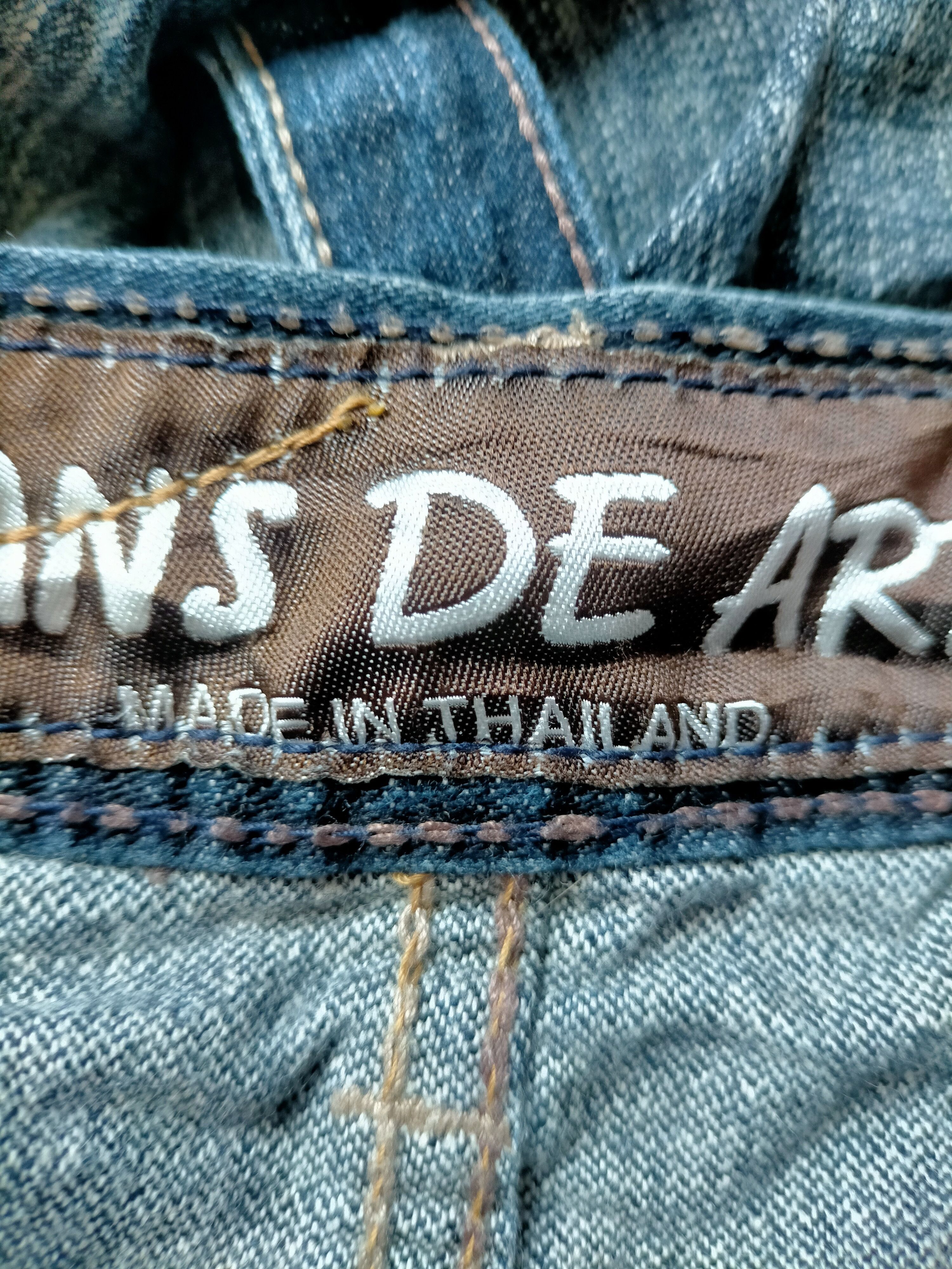 Hysteric Glamour × Japanese Brand Jeans De Art Bondage Punk Cargo Denim Pants Size US 32 / EU 48 - 18 Thumbnail