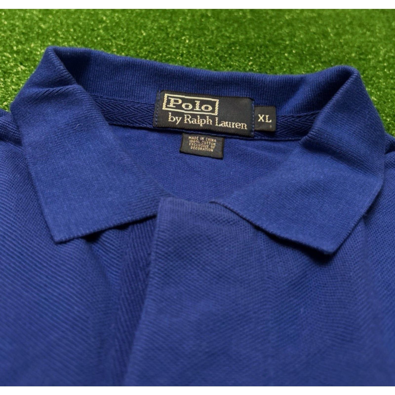 Polo Ralph Lauren VINTAGE Polo Ralph Lauren Big Pony Yacht Club Crest Flag Collared Polo Shirt XL Blue Mens Classic 90s Hip Hop Outdoor Preppy Y2K Size US XL / EU 56 / 4 - 4 Thumbnail