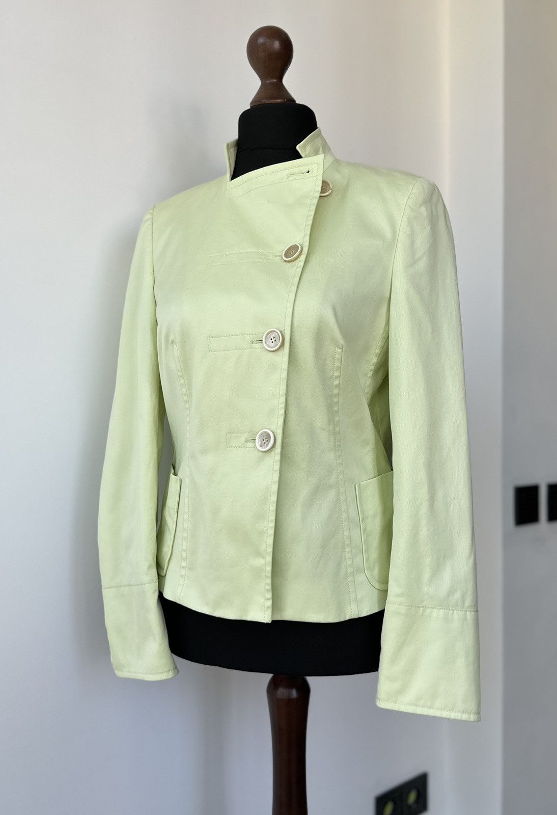Akris AKRIS Jacket Blazer Button Women's Size US 10 Size L / US 10 / IT 46 - 2 Thumbnail