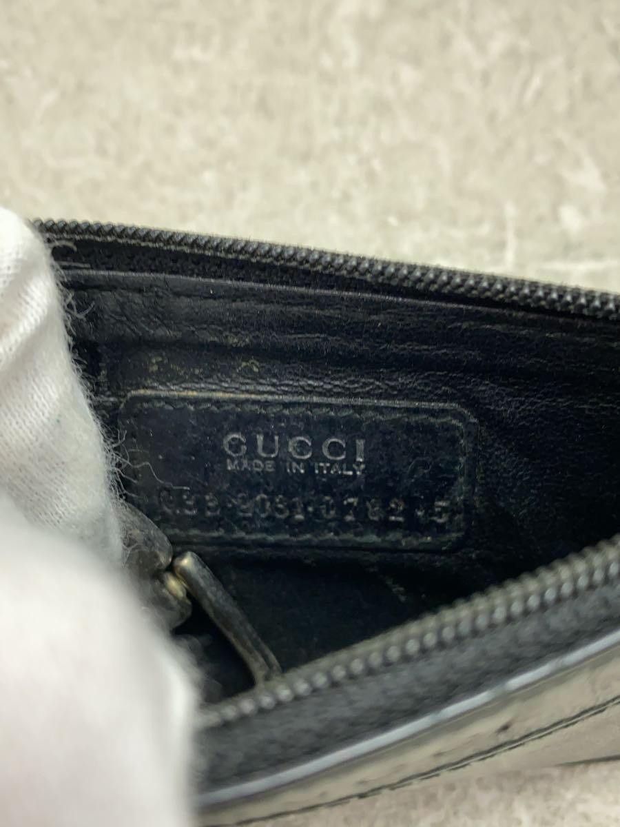 Gucci Gucci Leather Coin Case Black Size ONE SIZE - 3 Thumbnail