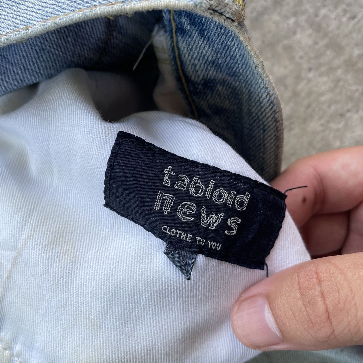 Japanese Brand × Jean × Vintage Vintage Japanese Mud Wash Faded Denim Jeans Pants Distressed Size US 32 / EU 48 - 7 Thumbnail