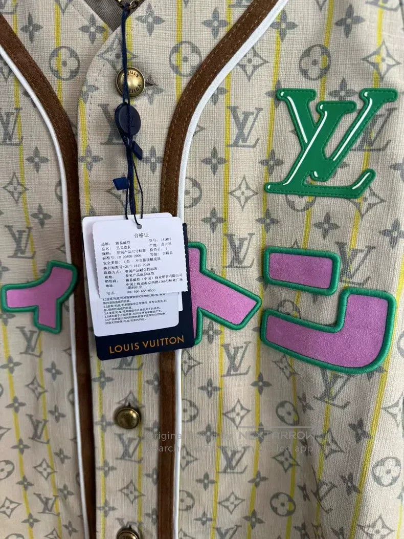 Louis Vuitton Louis Vuitton 25SS Latest Japanese Embroidered Baseball Sh Size US S / EU 44-46 / 1 - 4 Thumbnail