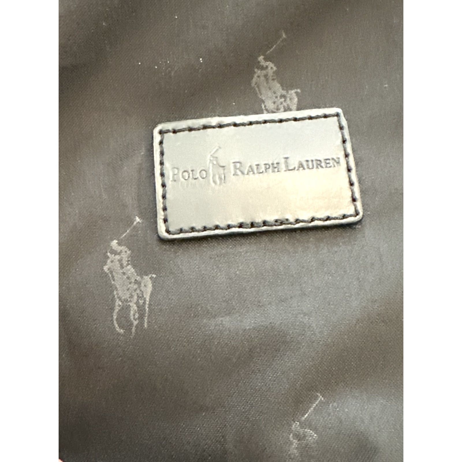 Polo Ralph Lauren VINTAGE Polo Ralph Lauren Garment Bag Small Pony All Over Print Black Men Small Garment Bag 90s Streetwear Preppy Mens Size US S / EU 44-46 / 1 - 3 Thumbnail
