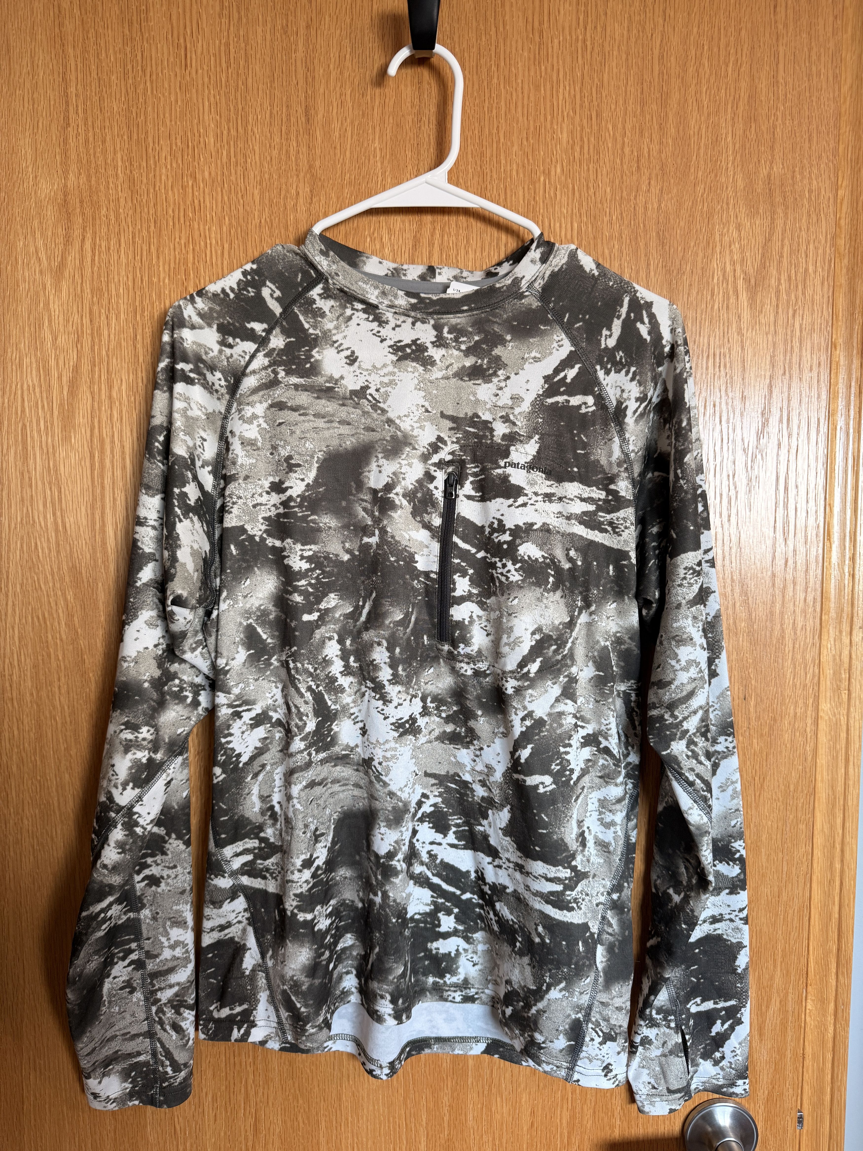 Patagonia Patagonia Camouflage Pullover Polyester w Zipper Pocket Size US S / EU 44-46 / 1 - 1 Thumbnail