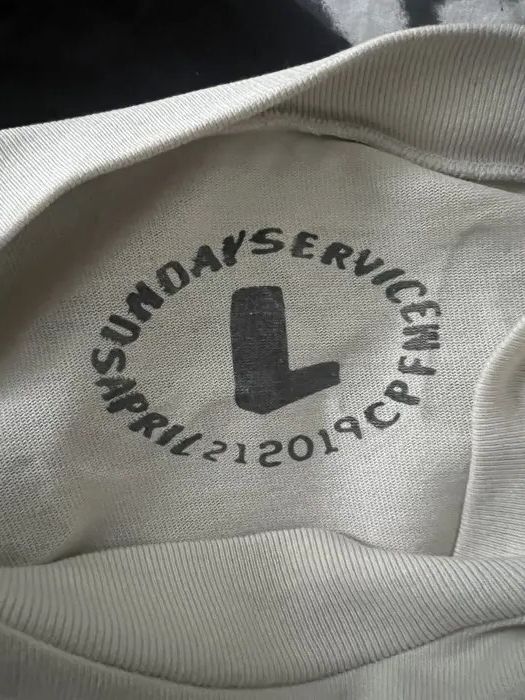 Kanye West Kanye West CPFM Sunday Service Tee “Trust God” Size US L / EU 52-54 / 3 - 2 Thumbnail