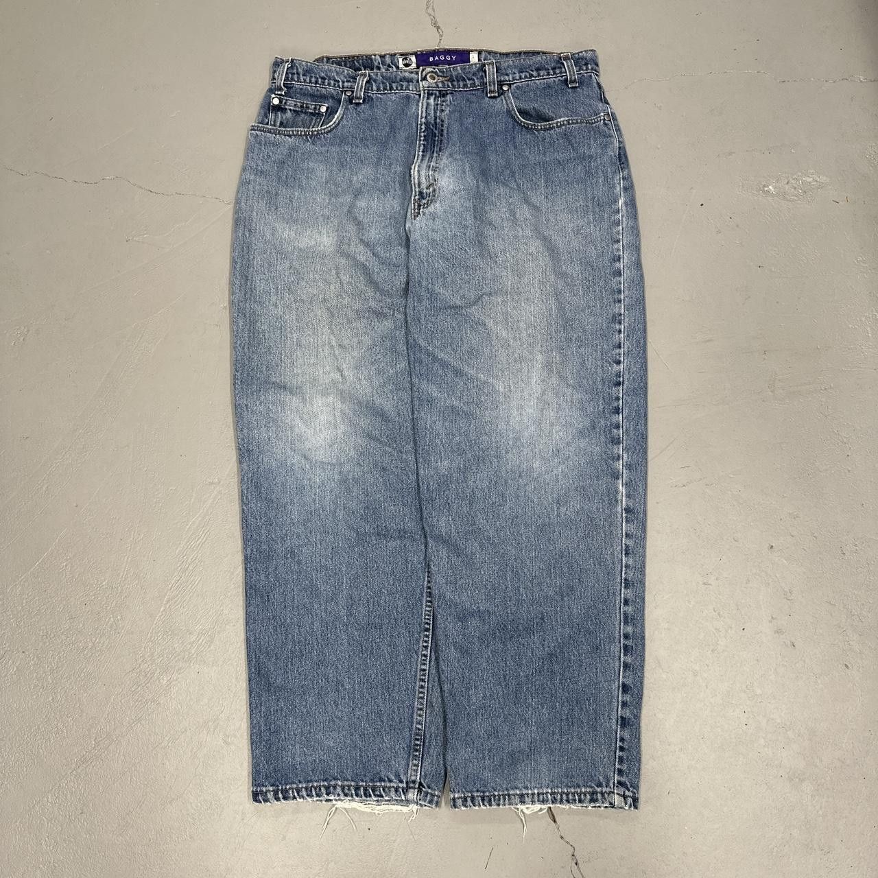 Levi's × Levi's Vintage Clothing × Southpole Y2K Levi’s SilverTab Faded Blue Baggy Jeans 36 x 30 Size US 36 / EU 52 - 3 Thumbnail