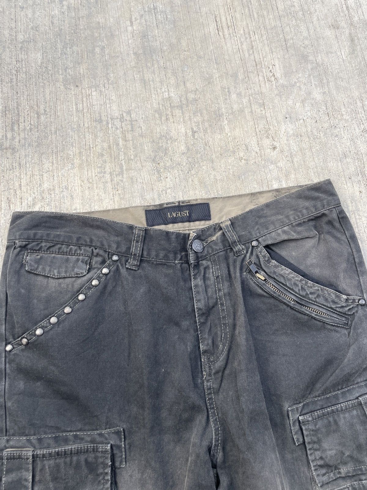 GOA 💥RARE💥2000s JAPANESE BRAND LAGUST BONDAGE CARGO LIKE GOA Size US 32 / EU 48 - 4 Thumbnail