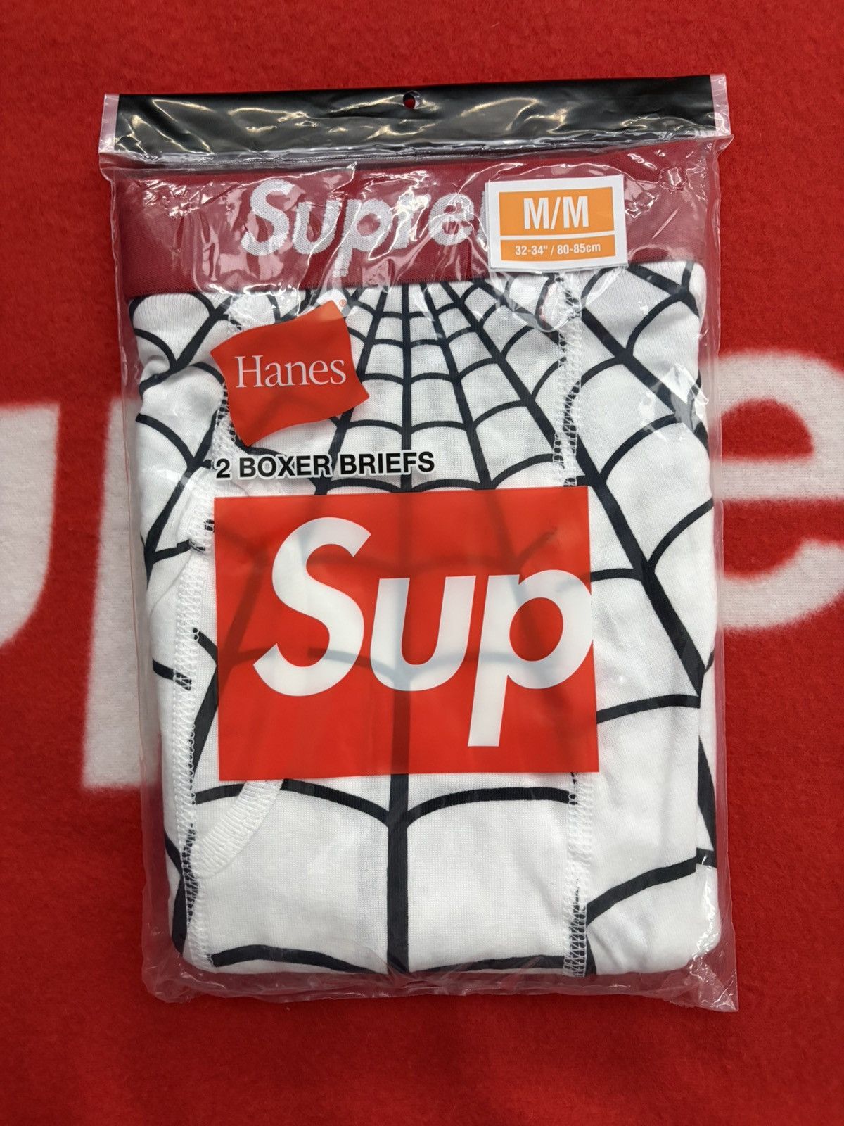 Supreme Supreme Hanes Spider-Man Boxer Briefs - Medium Size 32 - 1 Thumbnail