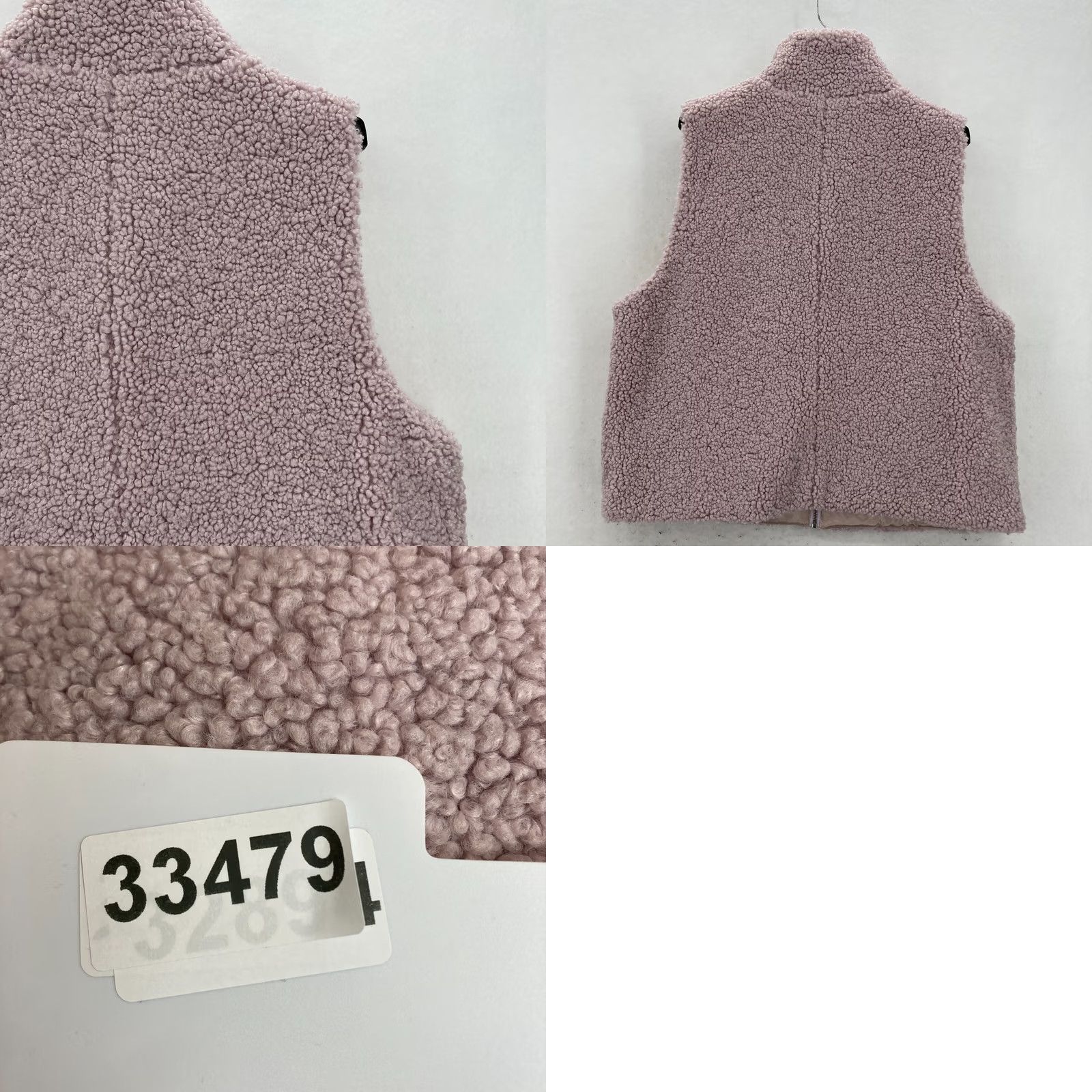 J.Crew J.Crew Teddy Sherpa Vest Women's 2XL Pink Full Zip Mock Neck Preppy Shirt Vest to Sherpa Vest Faux Fur | Pink | J.CREW Size XXL / US 16-18 / IT 52-54 - 9 Thumbnail