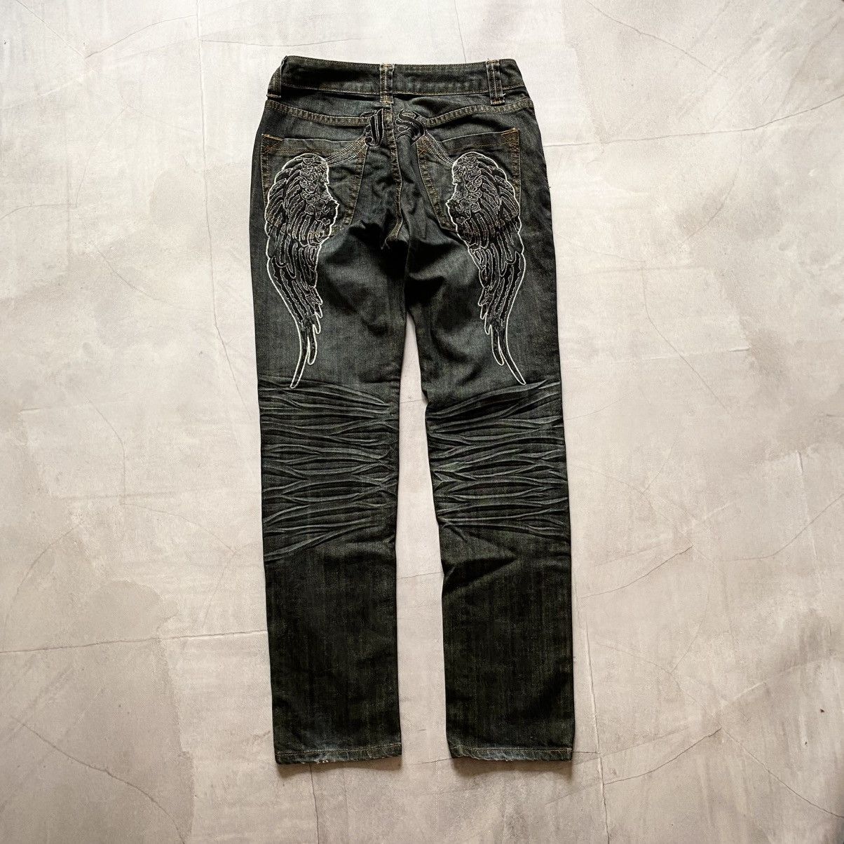 Undercover Y2K Wings Hysteric Glamour Style Punk Jeans Ed Hardy Vibe Size 30" / US 8 / IT 44 - 1 Thumbnail