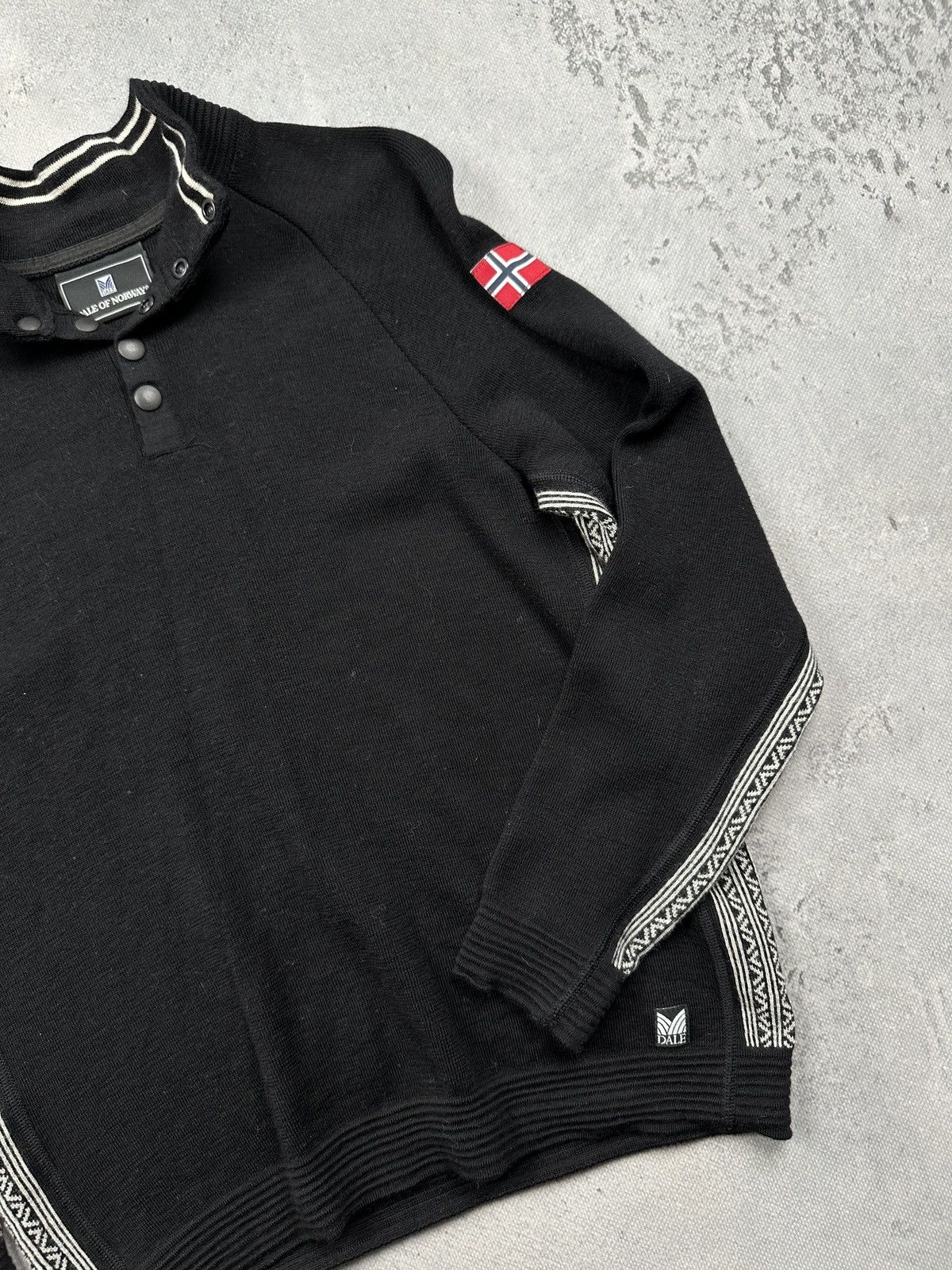 Dale Of Norway Dale Of Norway Black Wool Knit Sweater Norwegian Heritage Size S / US 4 / IT 40 - 3 Thumbnail