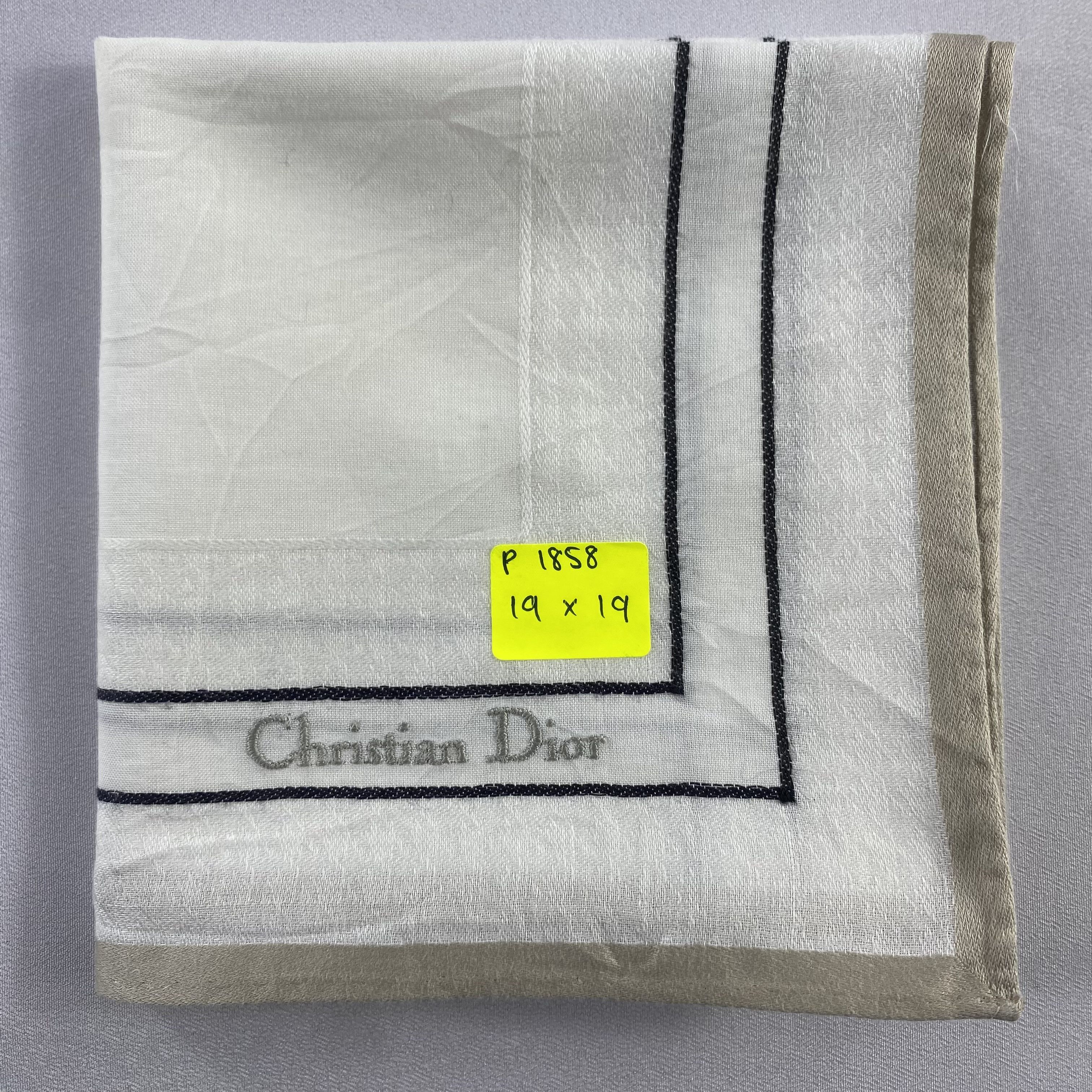 Vintage Christian Dior Monsieur Handkerchief / Neckerchief-P1858 Size ONE SIZE - 5 Thumbnail
