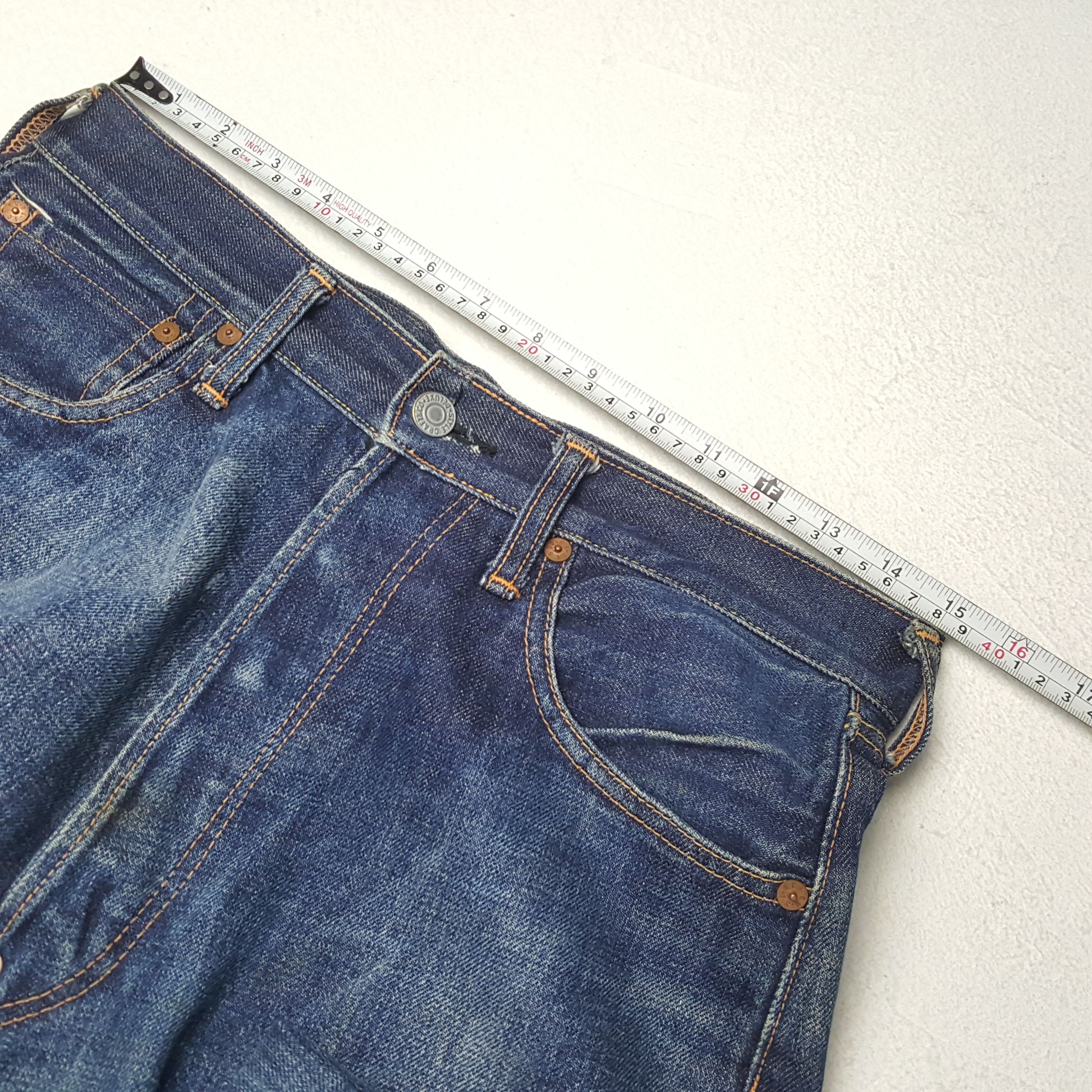 Evisu × Japanese Brand × Vintage EVIS Japanese Brand Streetwear Custom Daicock Style Jeans Size US 30 / EU 46 - 7 Thumbnail