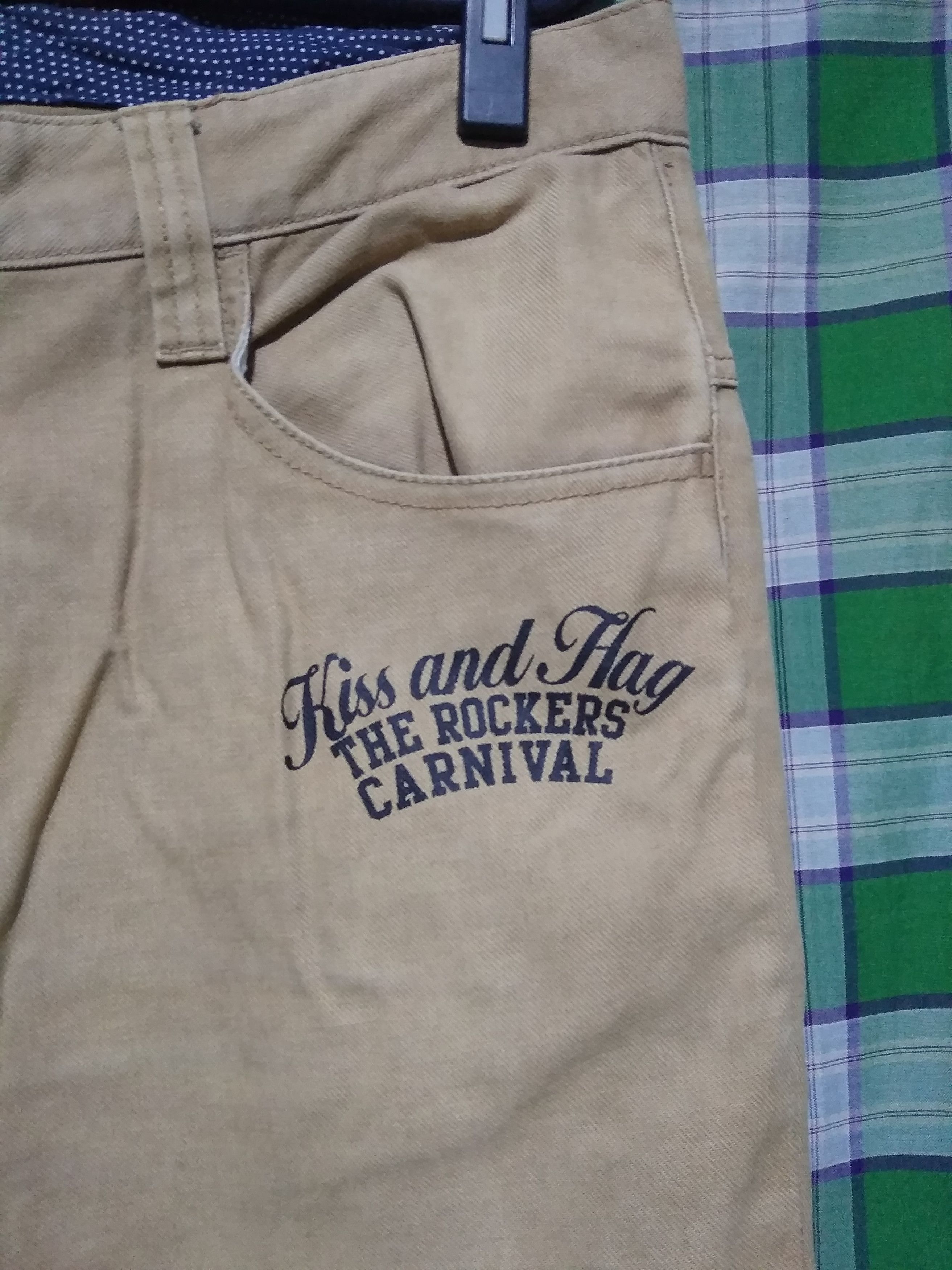 Japanese Brand ETBX Intermediate Lady of Guadalupe chino pants Size US 36 / EU 52 - 6 Thumbnail