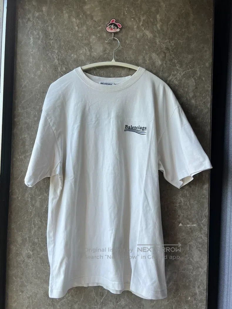 Balenciaga Balenciaga Coca-Cola Embroidered Short Sleeve T-Shirt, Siz Size US S / EU 44-46 / 1 - 1 Thumbnail