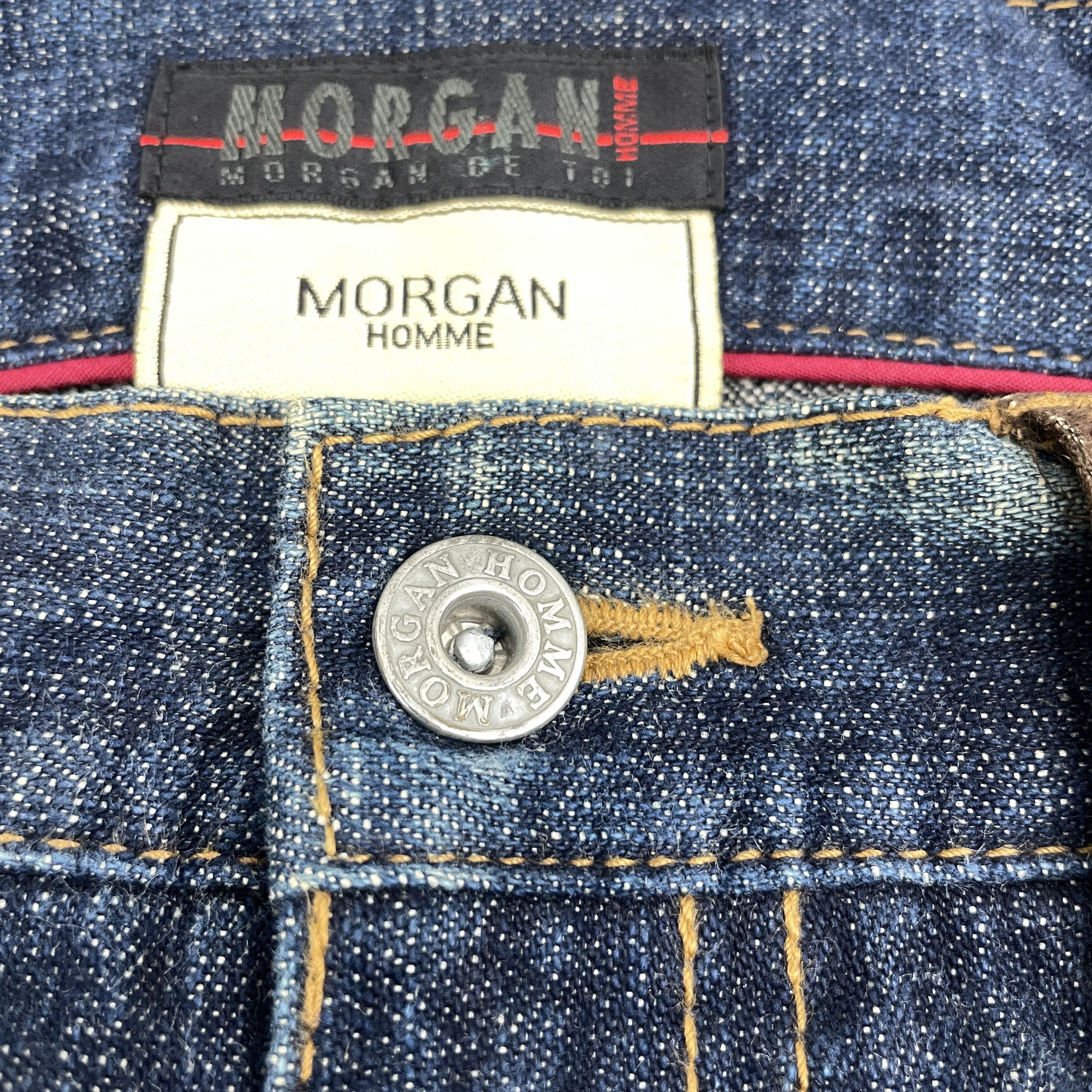 Designer × Morgan Homme Morgan Homme Bootcut Leather 10th Anniversary Design-wc297 Size US 32 / EU 48 - 10 Thumbnail