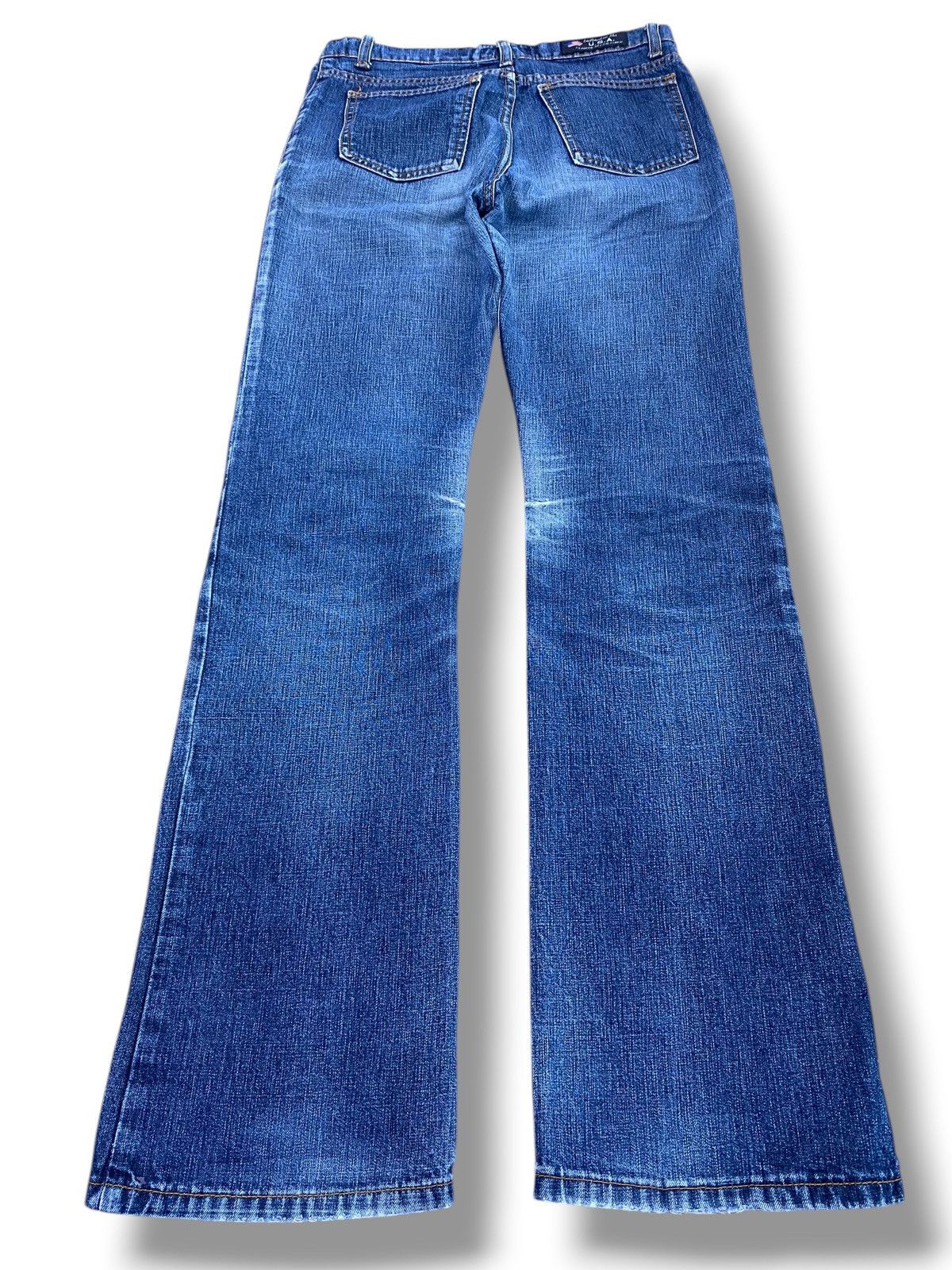 Japanese Brand Japanese Brand Faded Blue Wash Style Bootcut Jeans Size US 28 / EU 44 - 3 Thumbnail