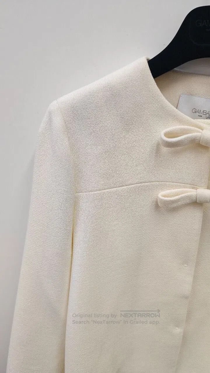 Giambattista Valli Gianbatista Valli Bow Short Jacket. Size M / US 6-8 / IT 42-44 - 4 Thumbnail