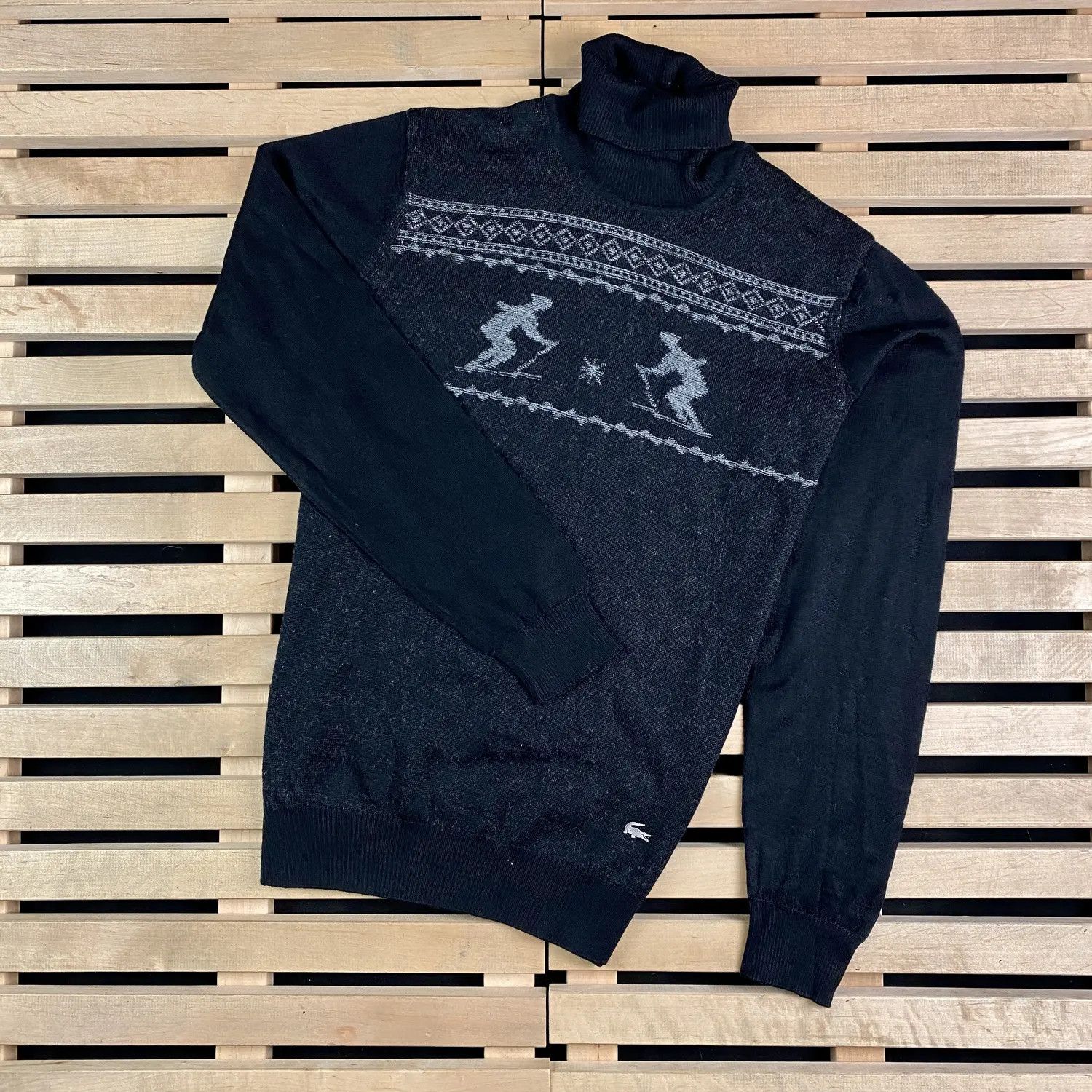 Lacoste Mens Sweater Jumper Lacoste Vintage Size 5/L Size US L / EU 52-54 / 3 - 1 Thumbnail