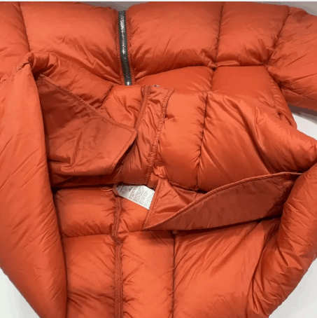 Rick Owens Rick Owens Orange Quilted Puffer Bomber Jacket Size US S / EU 44-46 / 1 - 3 Thumbnail
