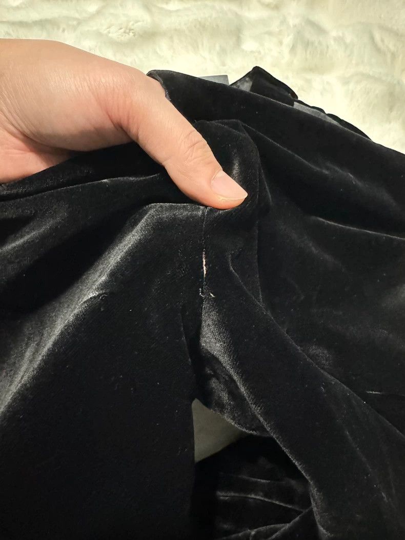 Yves Saint Laurent Saint Laurent size US 46 23 Show Velvet Smoking Pants 2502 Size US 30 / EU 46 - 9 Thumbnail