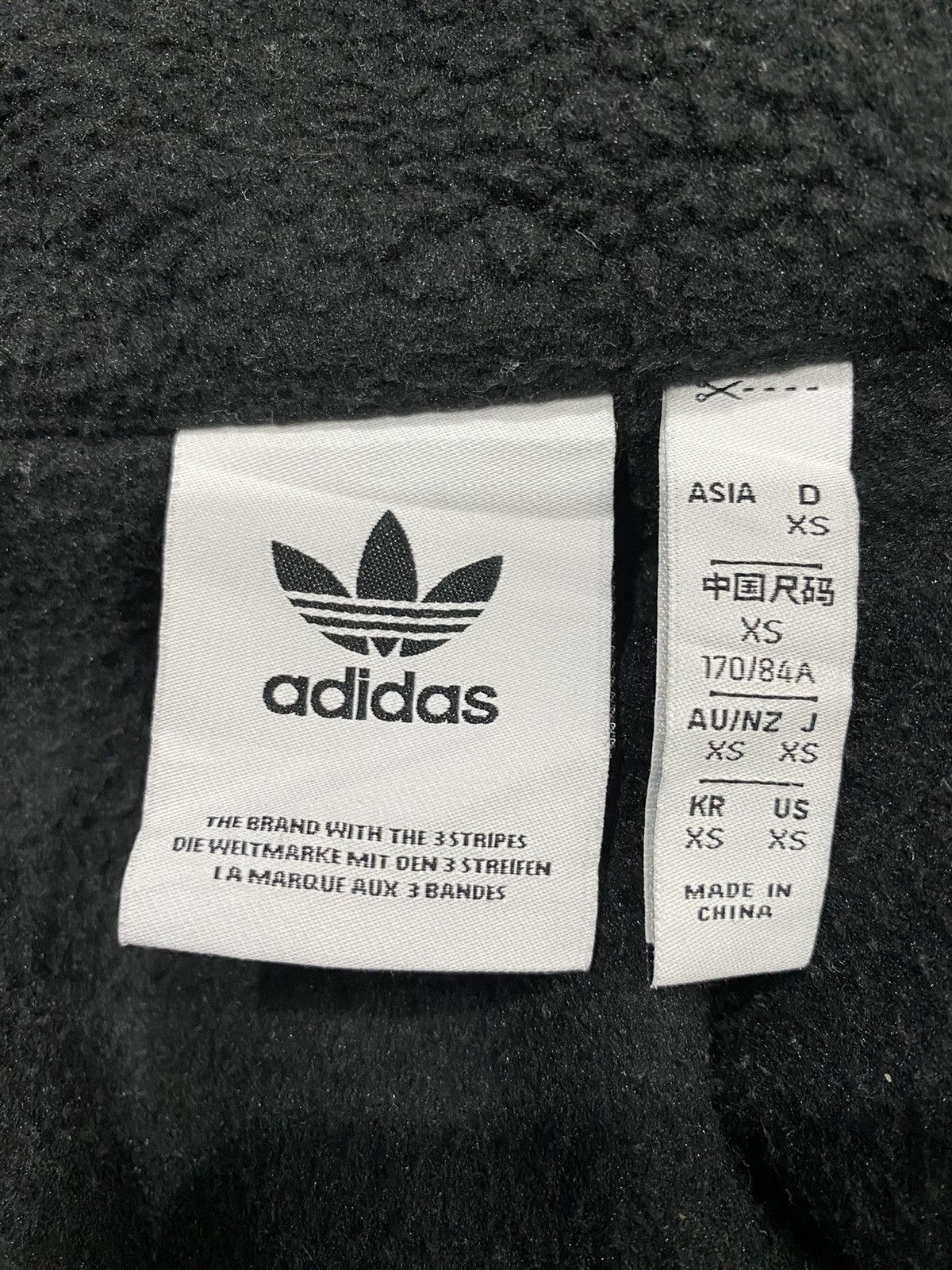 Adidas ADIDAS Fleece Zipper Jacket Size US XS / EU 42 / 0 - 19 Thumbnail