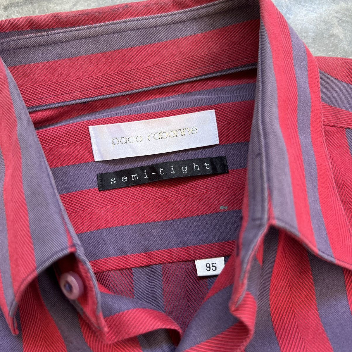 Other Paco Rabanne Stripe Button up Longsleeve Shirt Size US M / EU 48-50 / 2 - 6 Thumbnail