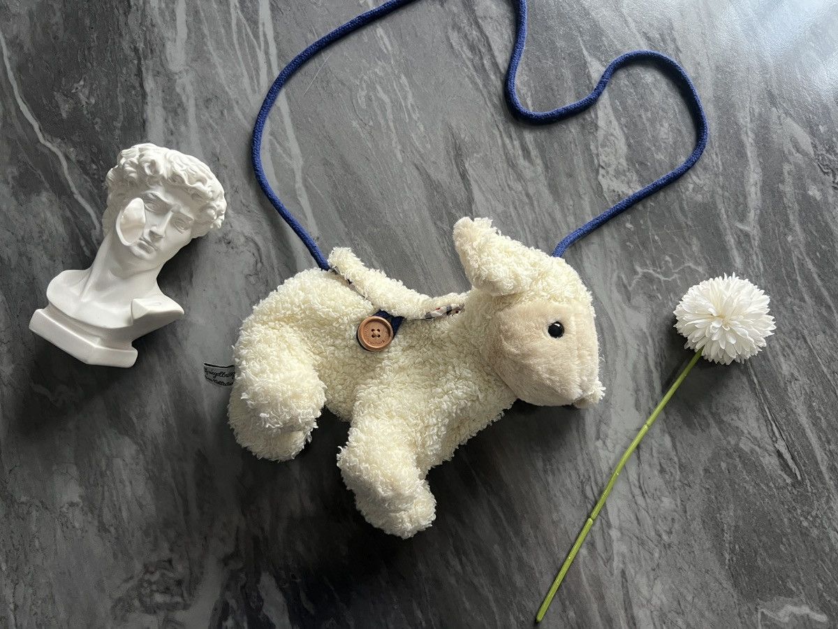 Vintage Die Spie Gelburg : Plush Bag Baby Sheep Size ONE SIZE - 2 Thumbnail