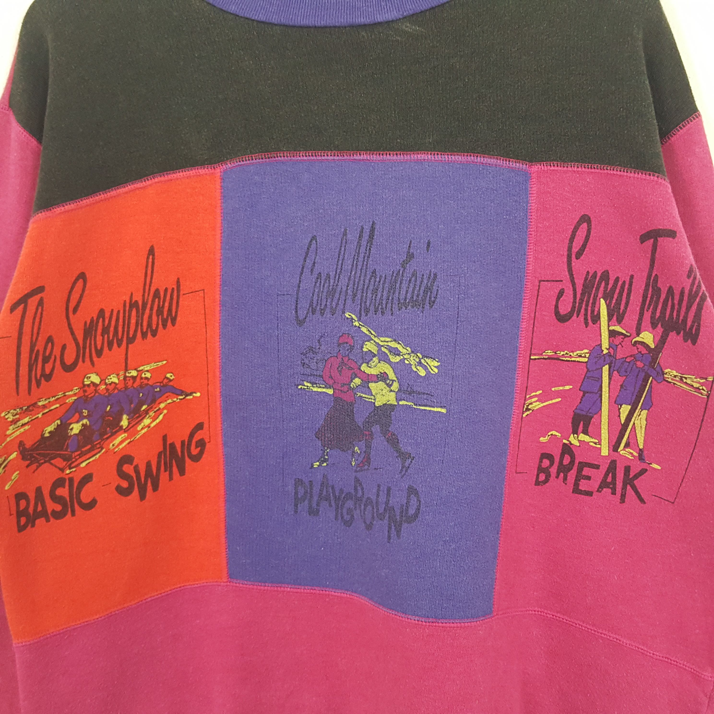 Vintage Vintage The Snowplow Japanese Style Art Sweatshirt Size US L / EU 52-54 / 3 - 2 Thumbnail