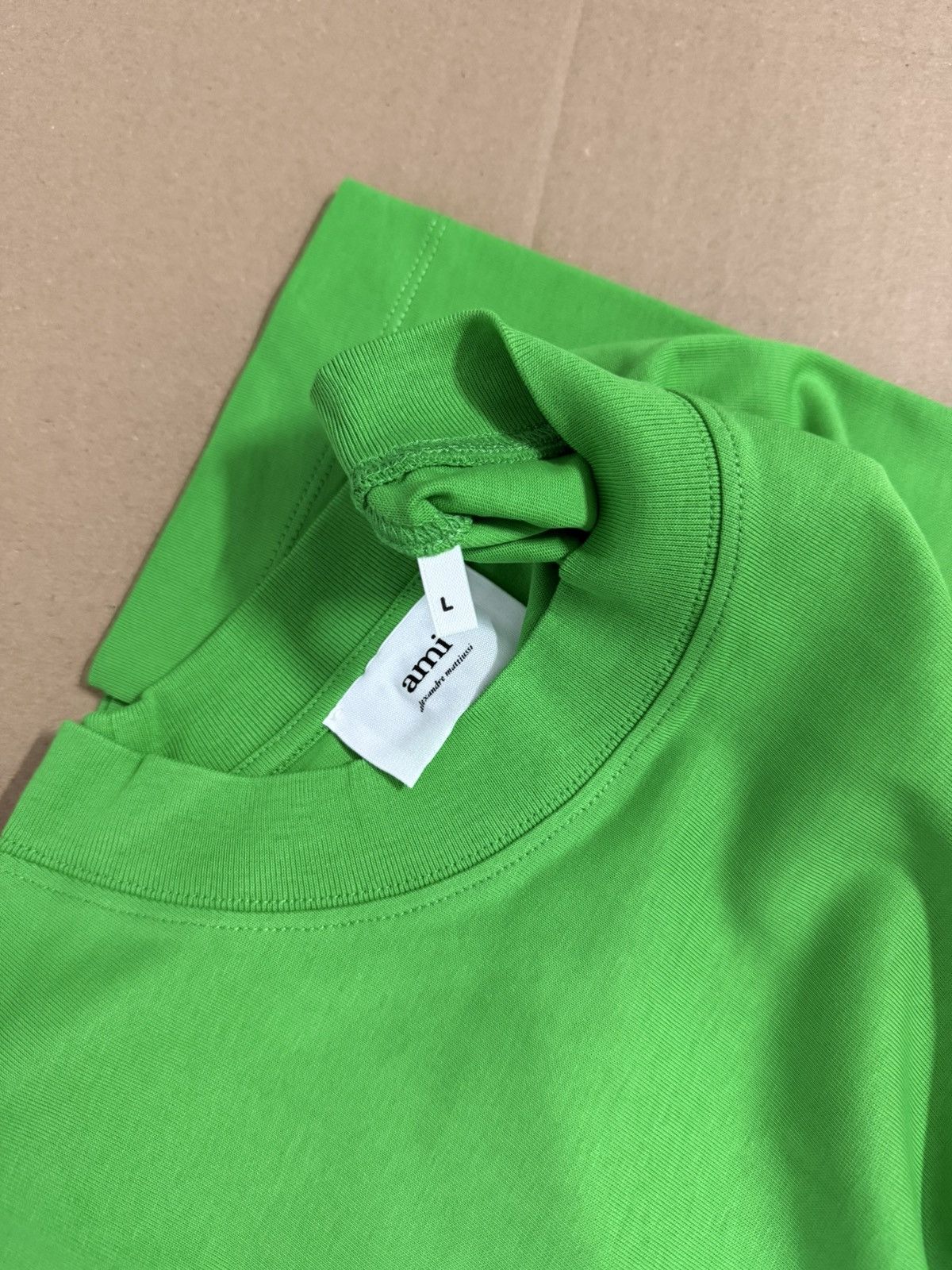 AMI Ami Paris Tonal Heart T-Shirt NEW Size US L / EU 52-54 / 3 - 4 Thumbnail