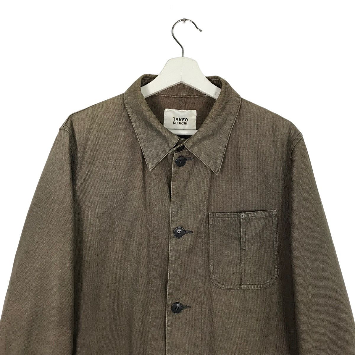 Takeo Kikuchi 💥 TAKEO KIKUCHI DUCK CANVAS CHORE JACKET Size US M / EU 48-50 / 2 - 4 Thumbnail