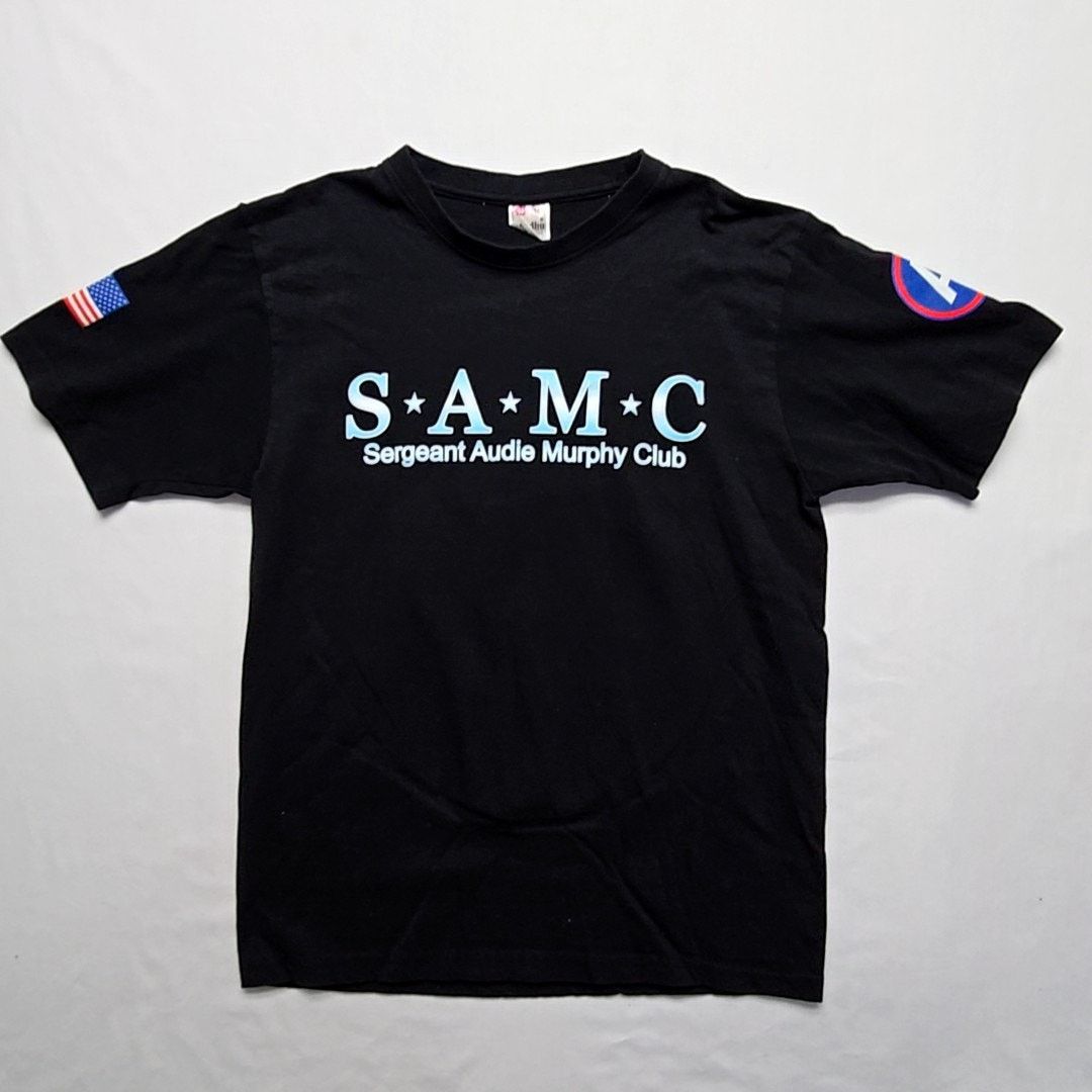 Other SAMC Sergeant Audie Murphy Club Marines Black Graphic Shirt Size US M / EU 48-50 / 2 - 5 Thumbnail