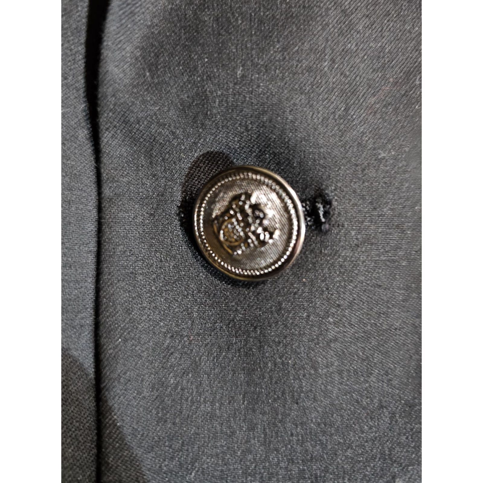 Chaps VINTAGE Chaps by Ralph Lauren Signature 2-Button Blazer Blk Long 44 Mens Coat Suit Jacket Size 44R - 6 Thumbnail
