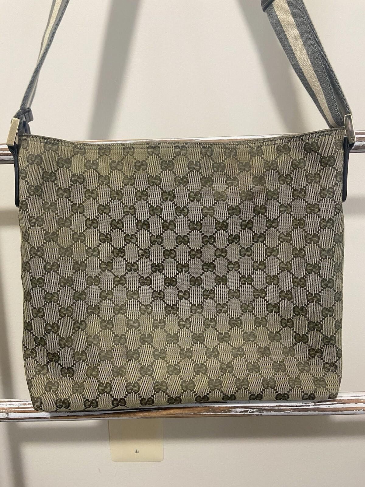 Gucci Gucci Sherry web canvas crossbody messenger shoulder bag Size ONE SIZE - 2 Thumbnail