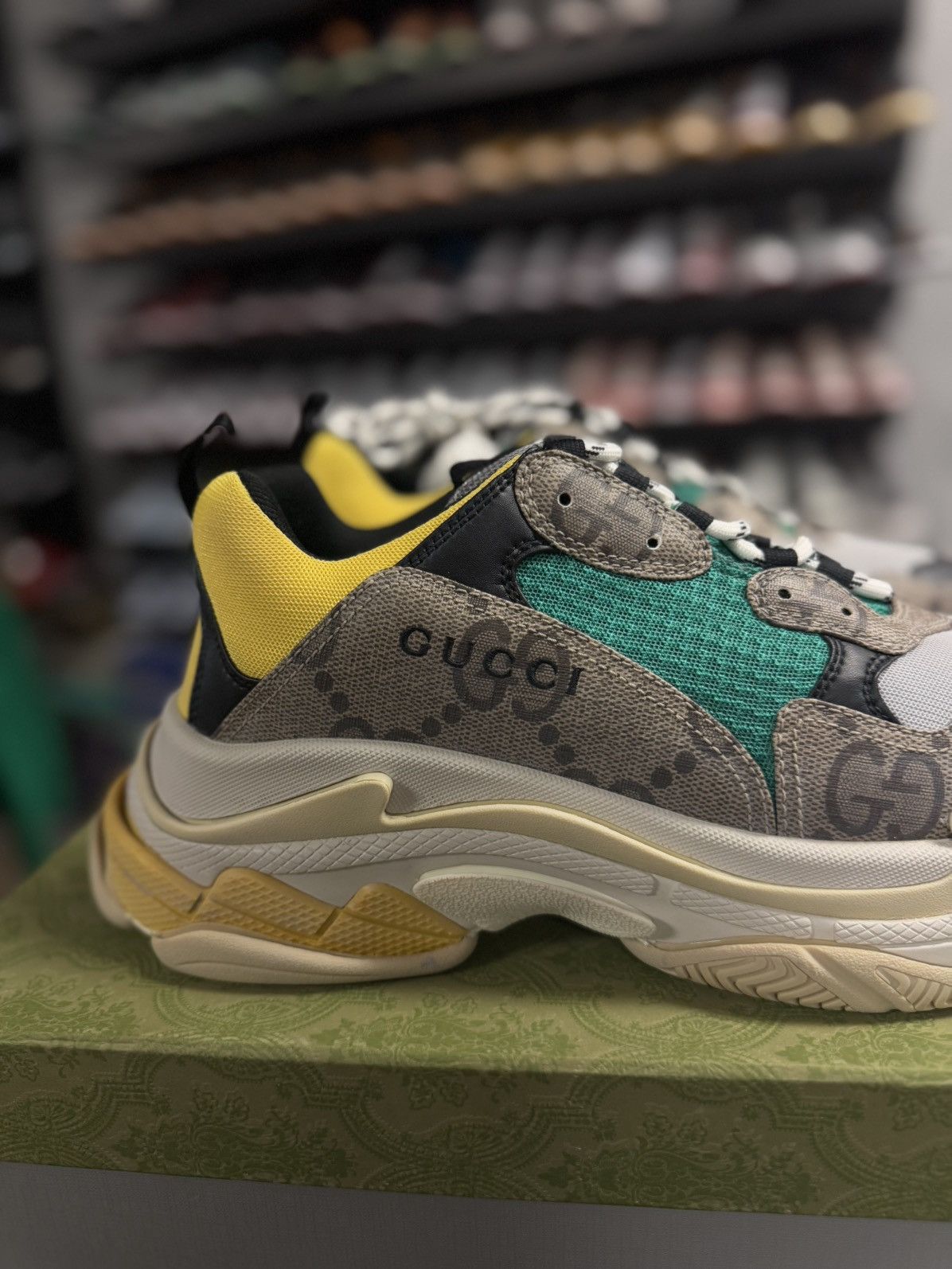 Balenciaga × Gucci 45EU/12US Gucci Balenciaga Triple S The Hacker Project Size US 12 / EU 45 - 2 Thumbnail