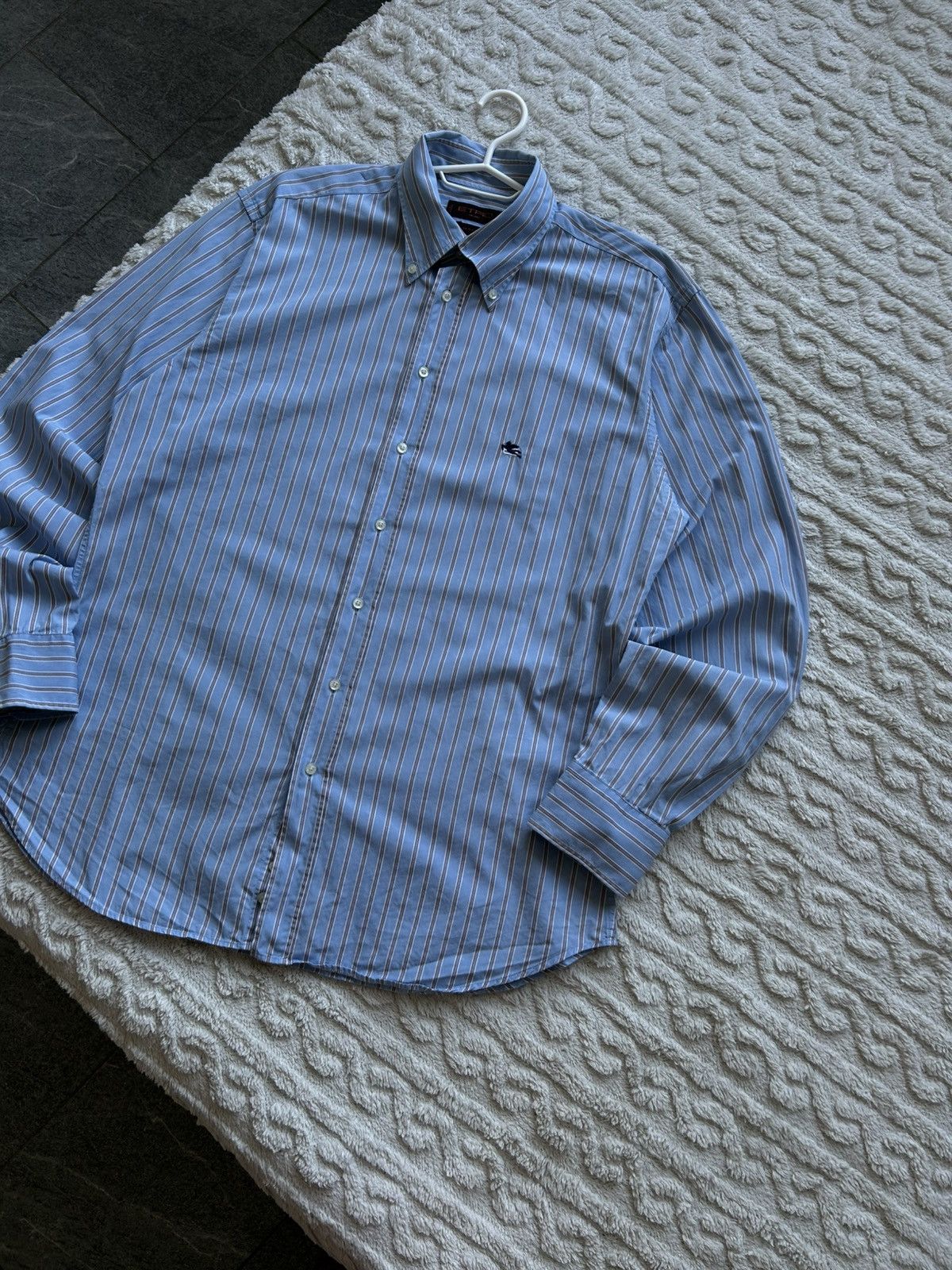 Etro Shirt Etro vintage small logo Size US S / EU 44-46 / 1 - 7 Thumbnail