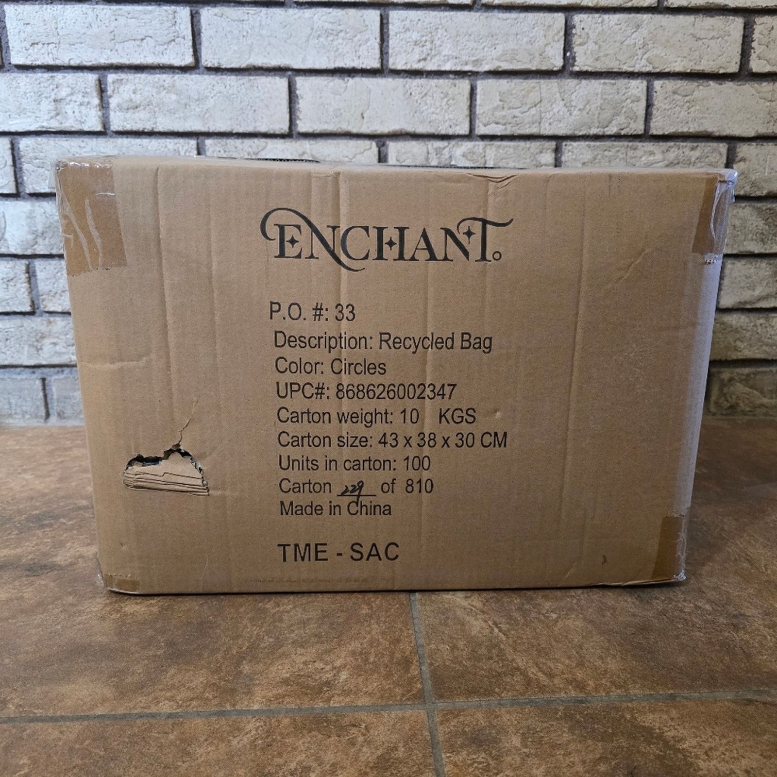 Other Multicolored | ENCHANT CHRISTMAS | Storage Tote Size ONE SIZE - 9 Thumbnail