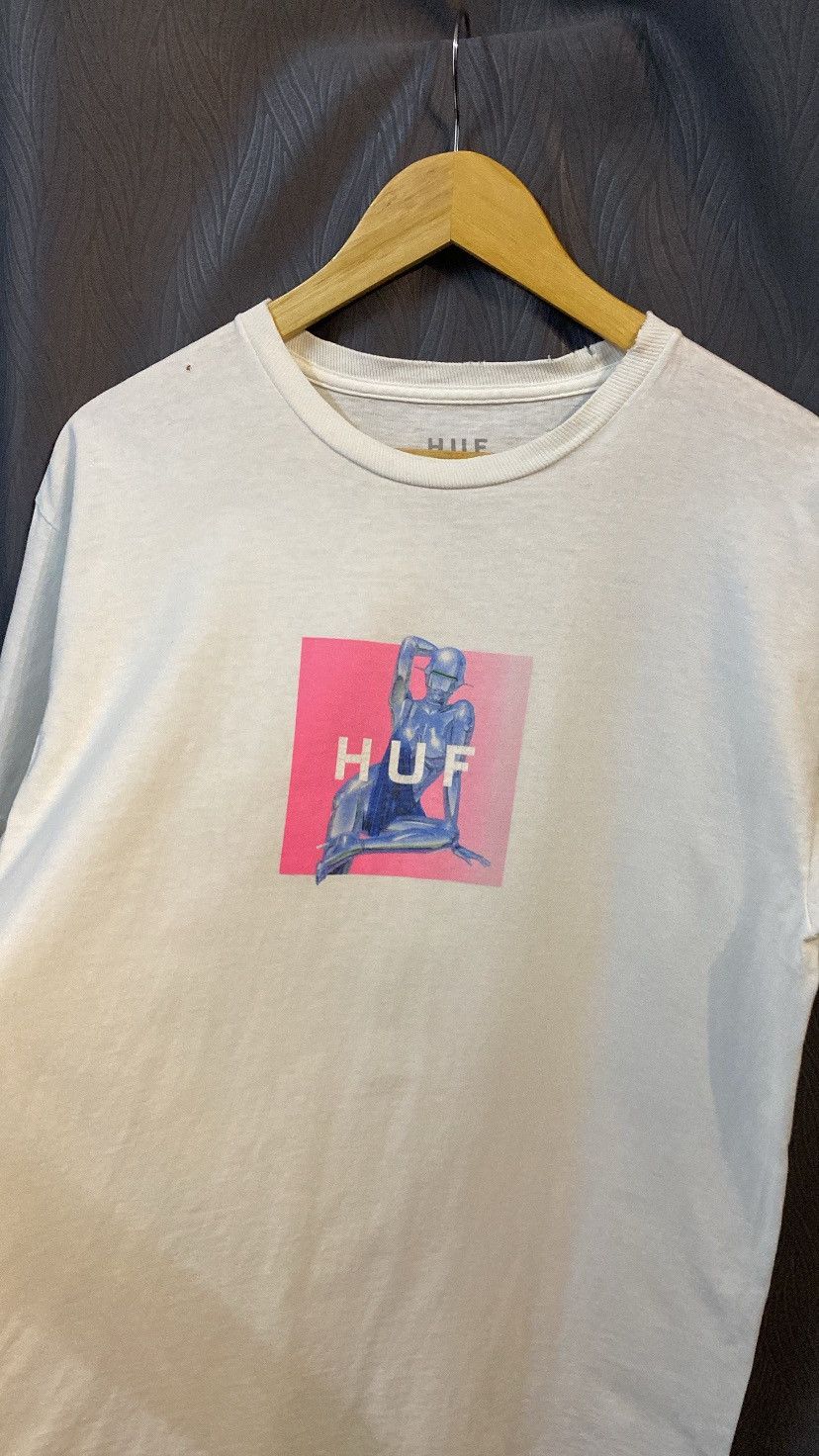 Club Sorayama ‼️NEED GONE‼️HUF X SORAYAMA PHOTO TEE TSHIRT WHITE MEDIUM Size US M / EU 48-50 / 2 - 2 Thumbnail