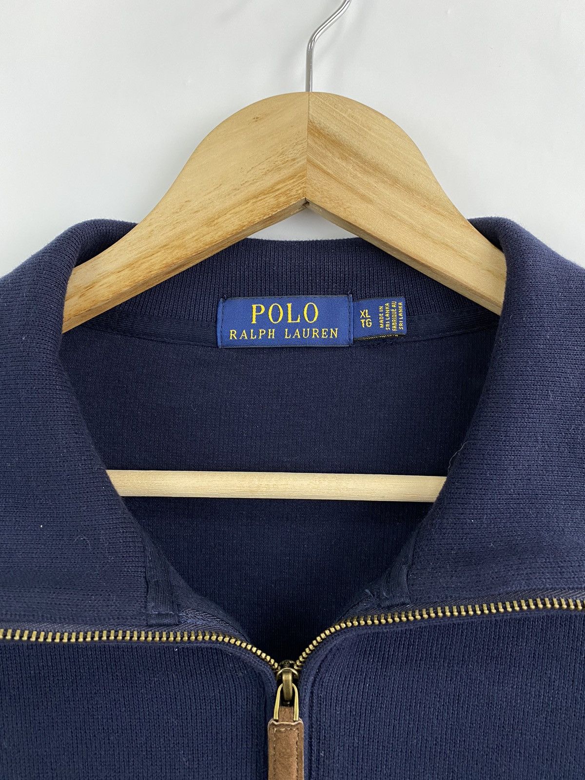 Polo Ralph Lauren Vintage 90s Ralph Lauren Knitted 1/4 Zip Sweater Size US XL / EU 56 / 4 - 5 Thumbnail