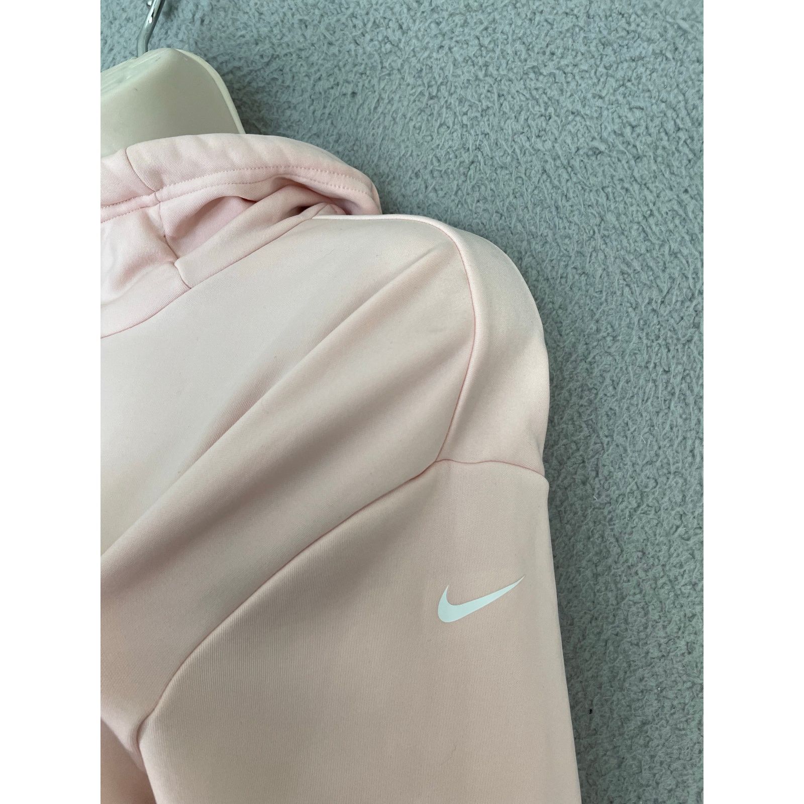 Nike Nike Funnel Neck Hoodie Pink Women's Small Pullover Size S / US 4 / IT 40 - 10 Thumbnail