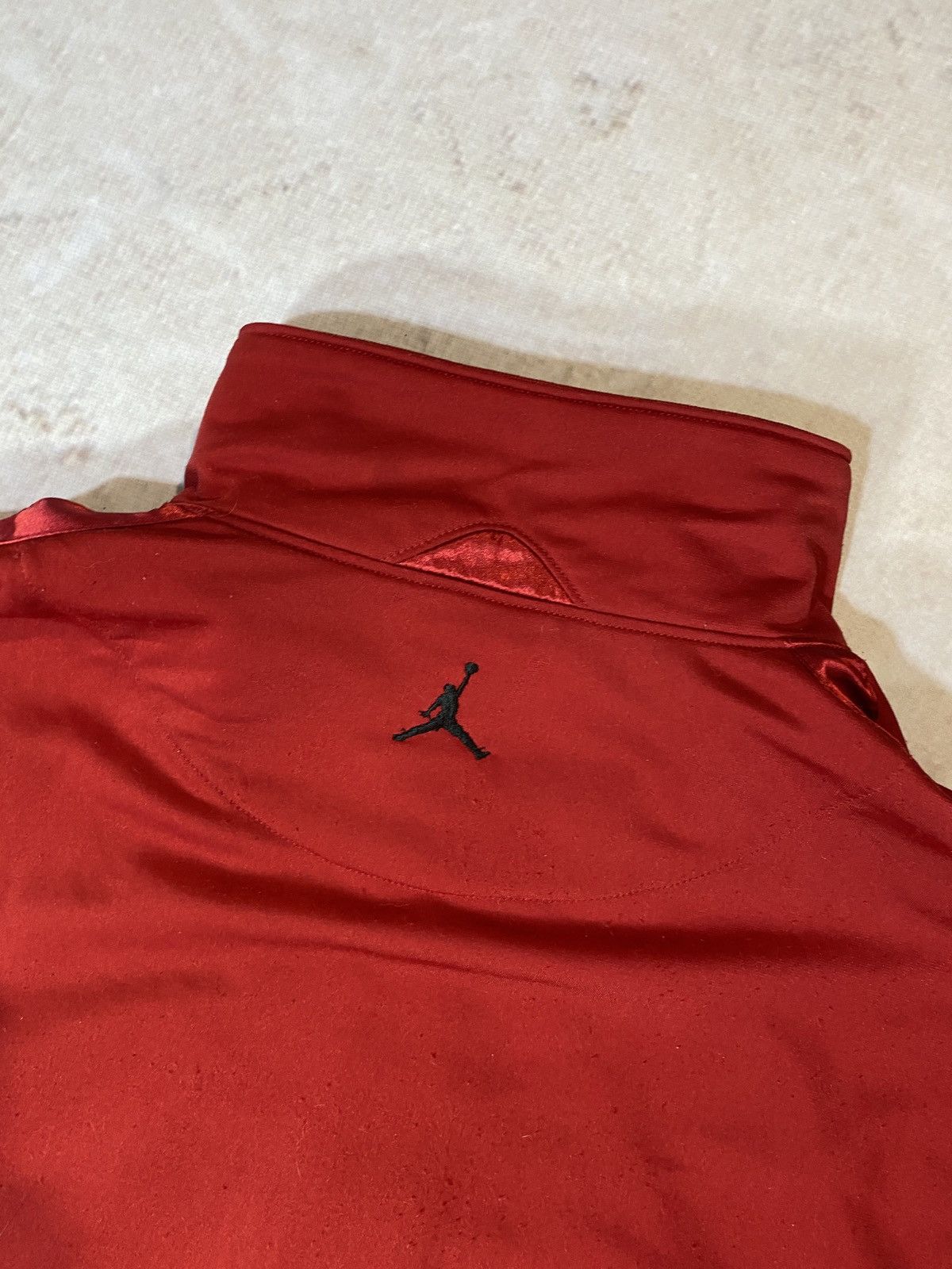 Jordan Brand Vintage 90s Nike air Jordan zipper track jacket Size US XL / EU 56 / 4 - 6 Thumbnail