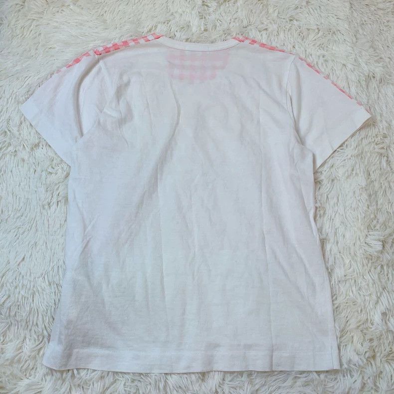 Comme des Garcons Comme Des Garcons Splicing grid short sleeved shirt 2505-Ne Size M / US 6-8 / IT 42-44 - 4 Thumbnail